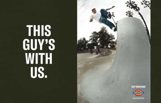 Dickies welcomes Guy Mariano