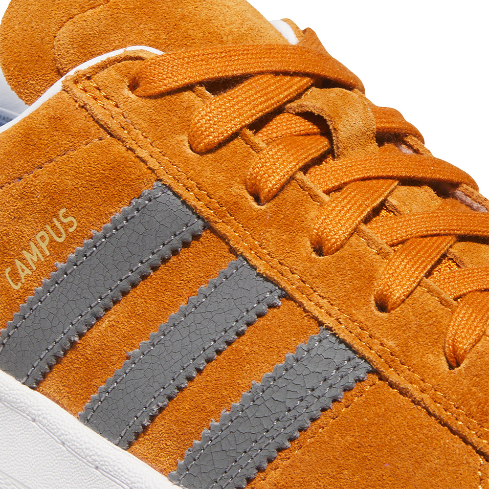 adidas Campus ADV Shoes Rustic Orange/Grey Four/Ftwr White