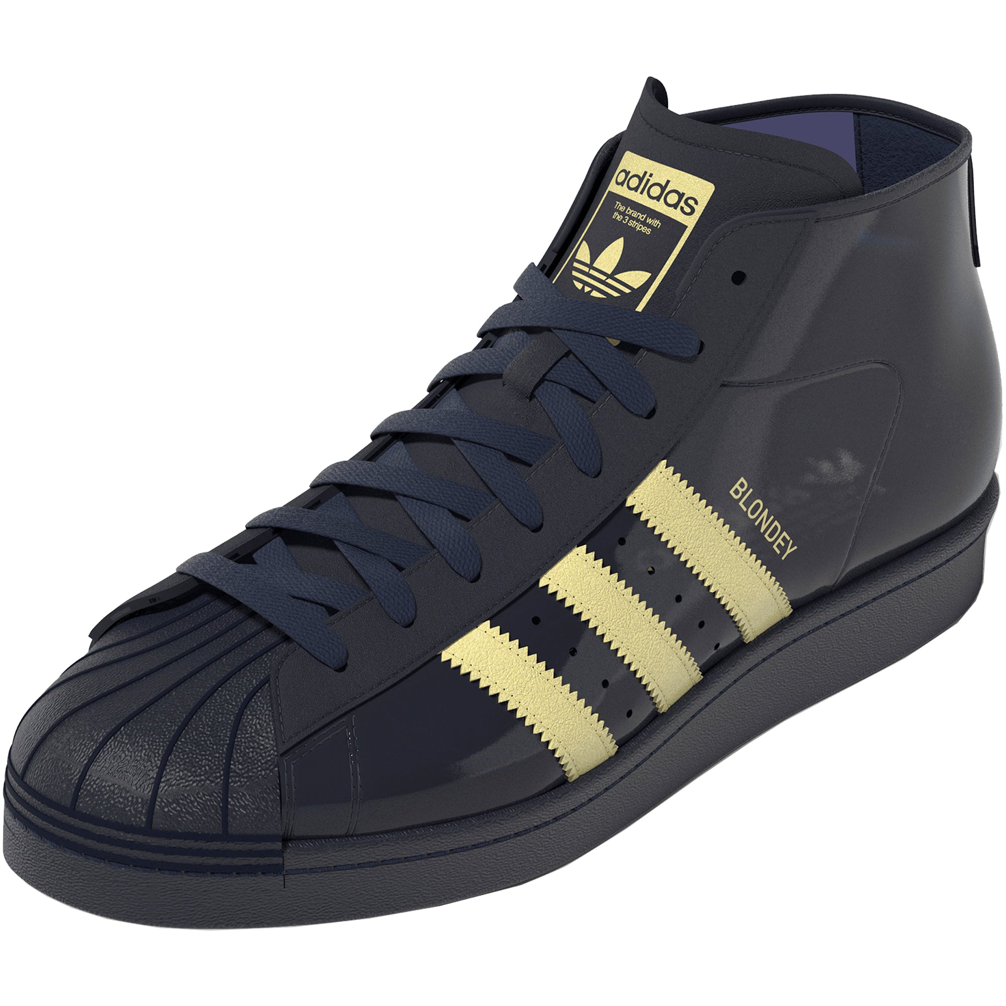 adidas Blondey Pro Model Shoes Indigo/Aurum