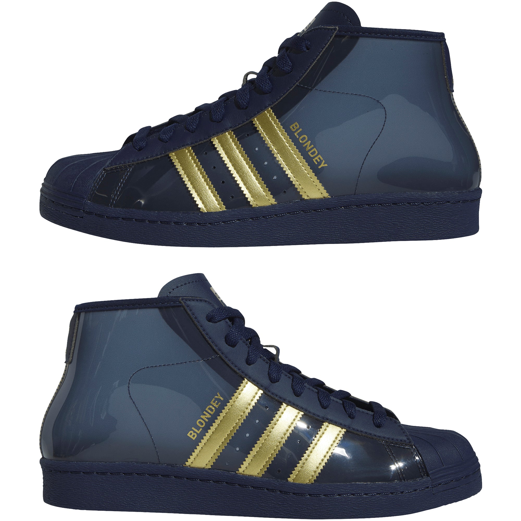 adidas Blondey Pro Model Shoes Indigo/Aurum