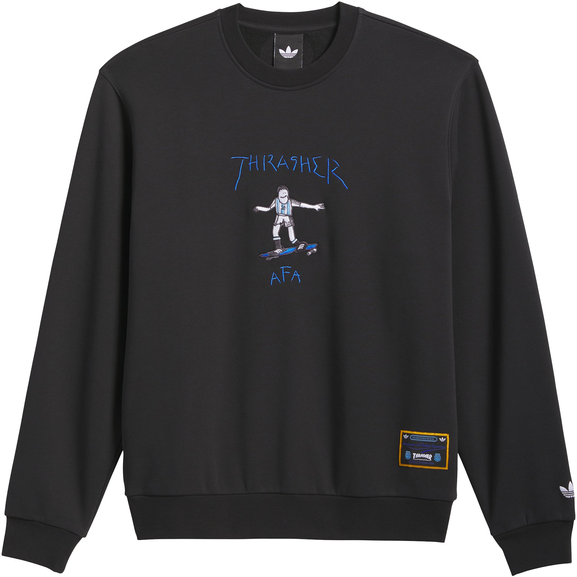 adidas X Thrasher X AFA Crew 2 Black