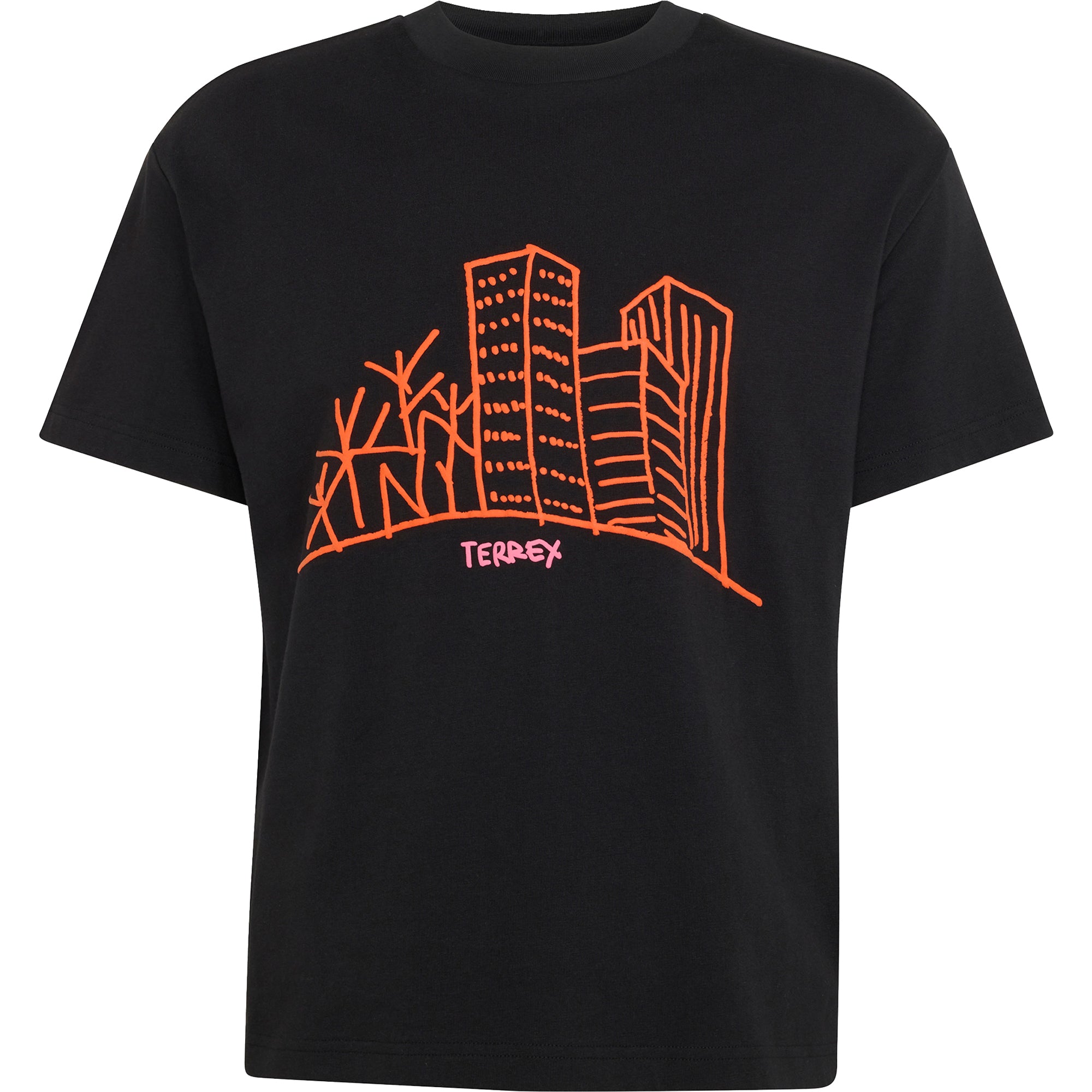 adidas Terrex Shmoofoil Xploric Graphic Tee Black