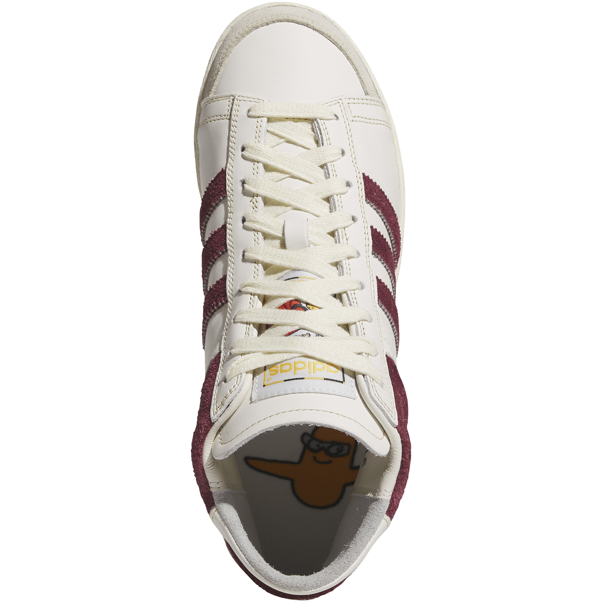 Adidas Gonz Jabbar Hi Shoes Beige/Chalk White/Shadow Red/Alumina