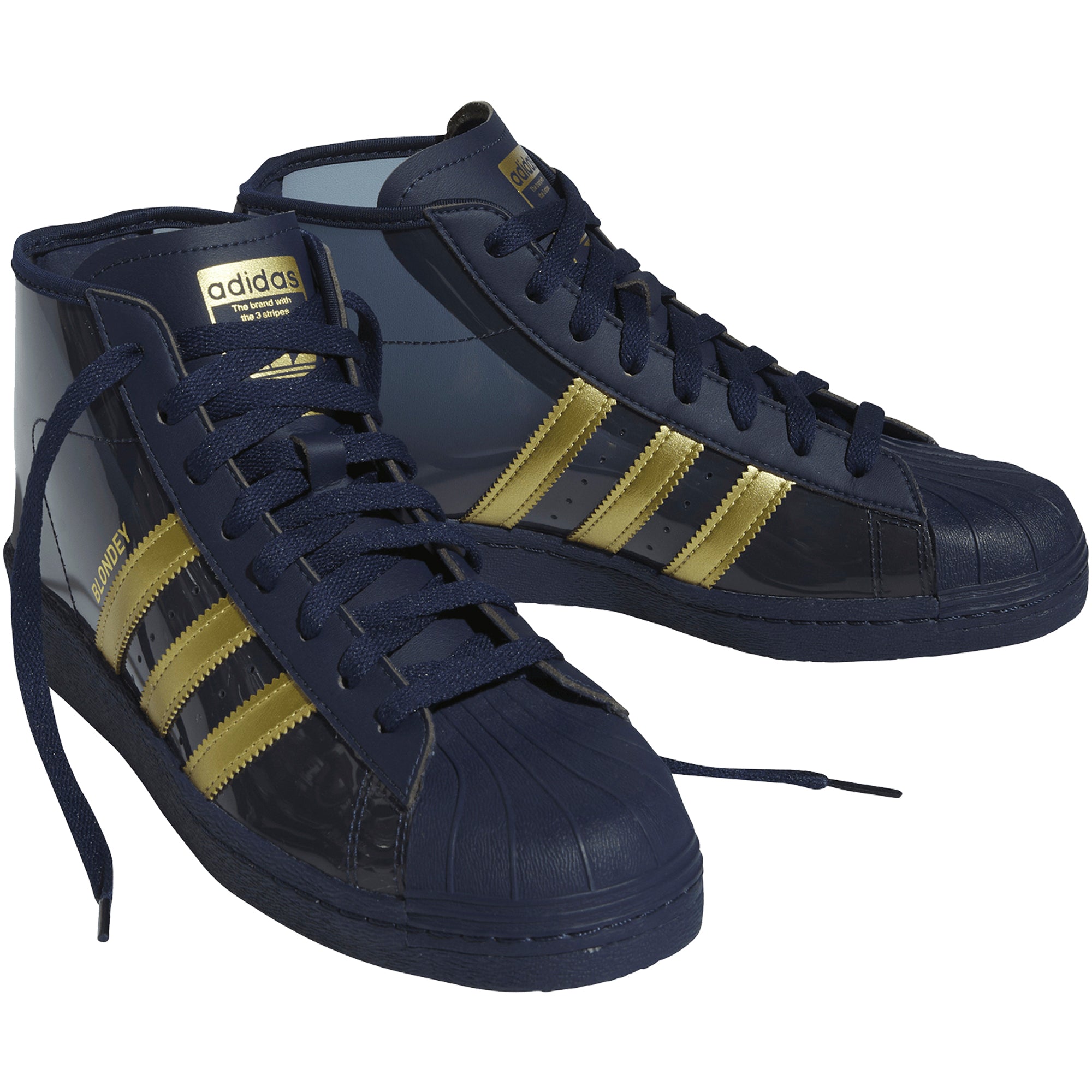 adidas Blondey Pro Model Shoes Indigo/Aurum