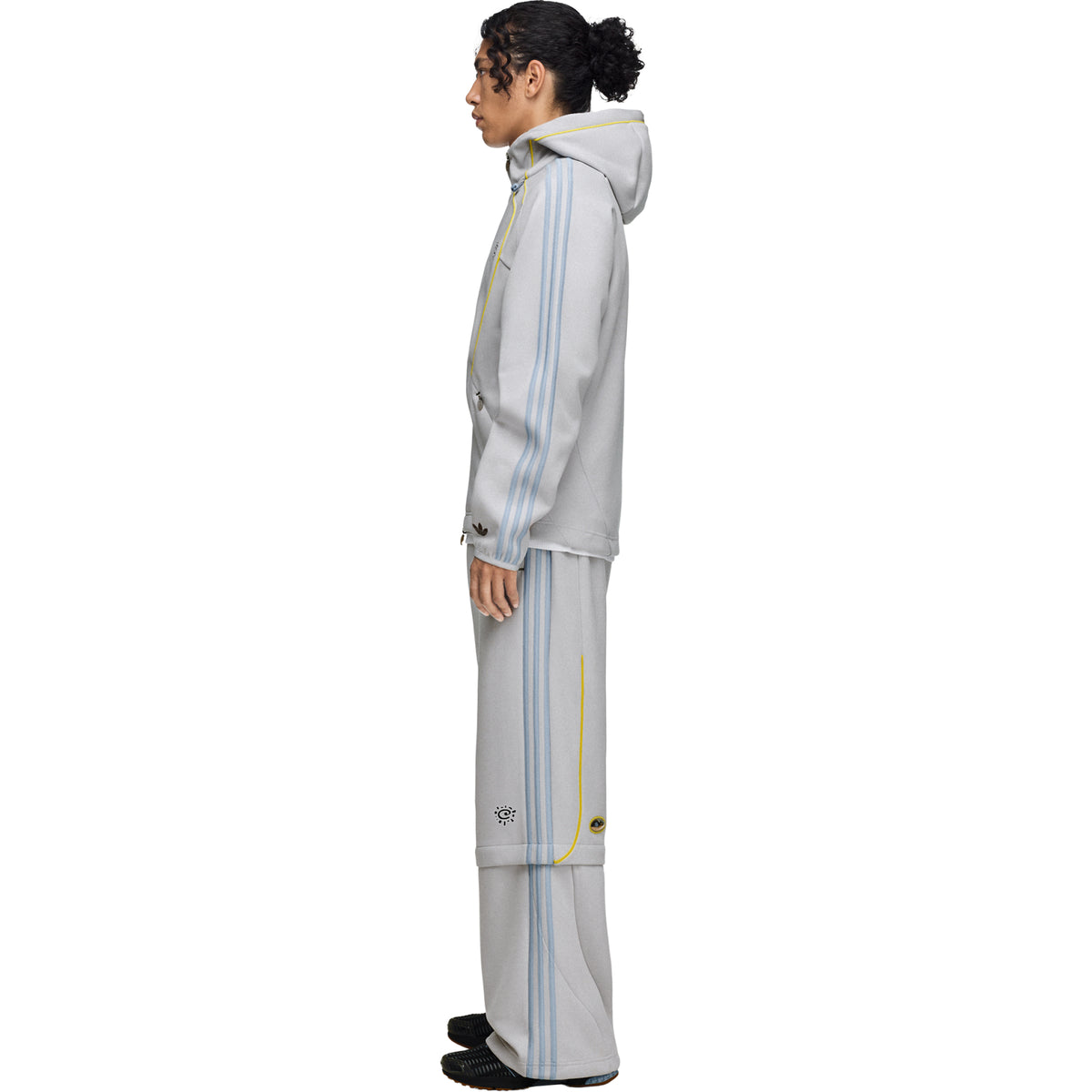 adidas X Always Do What You Should Do Spacer Teamgeist Open Hem Tracksuit Bottoms Grey/Light Solid Grey