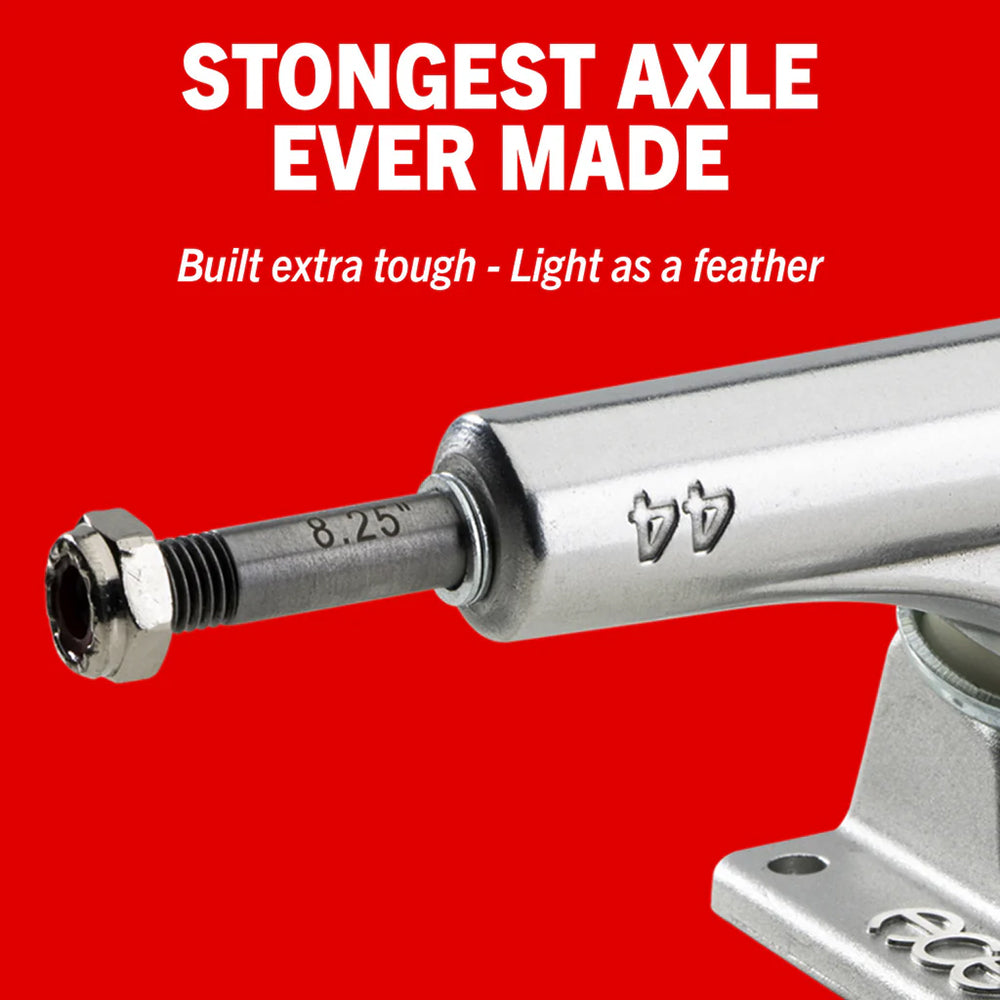 Ace AF1 Inverted Hollowed 44 Polished Skateboard Trucks 8.25"