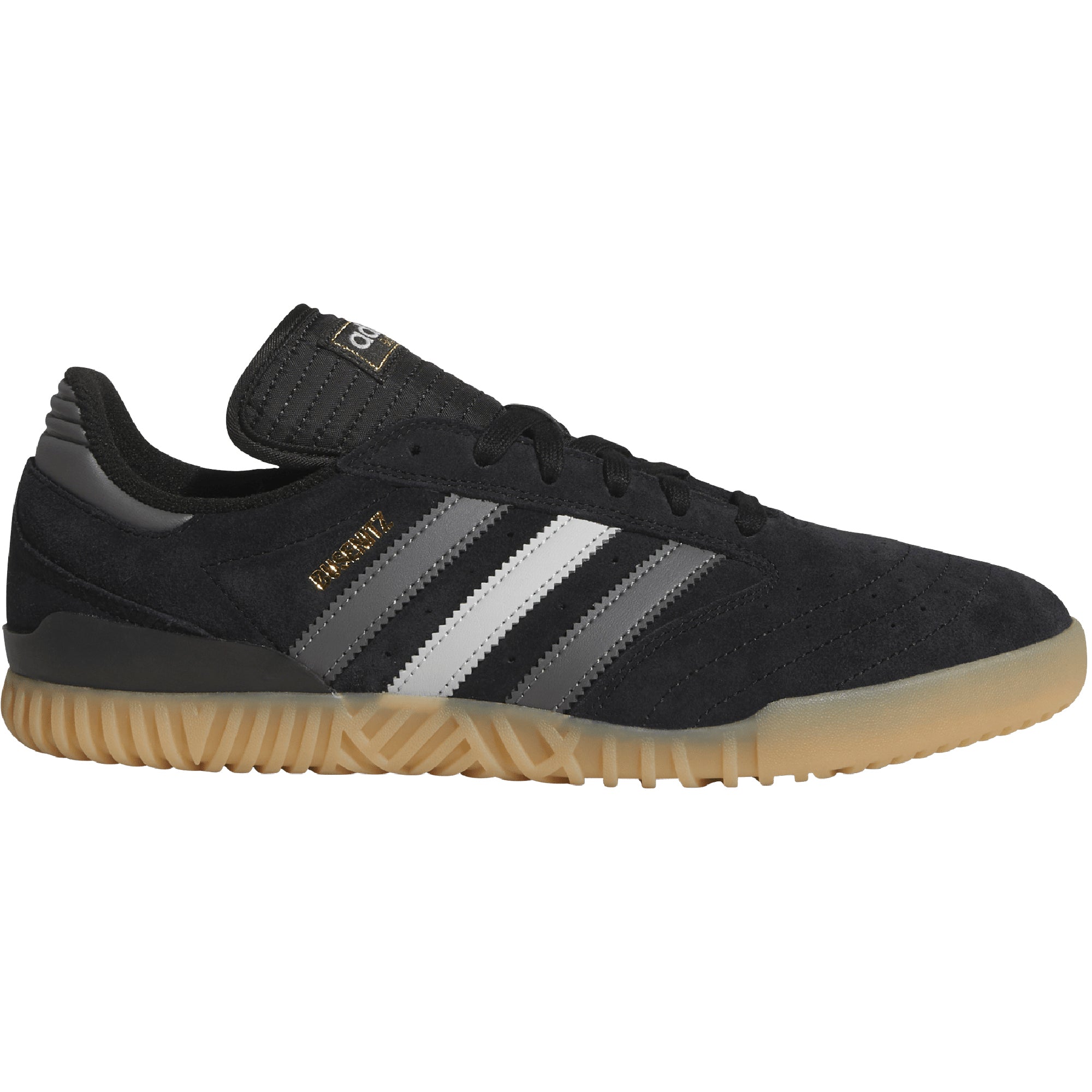 adidas Busenitz Indoor Super Shoes Core Black/Grey Four/Grey Two UK 8.5