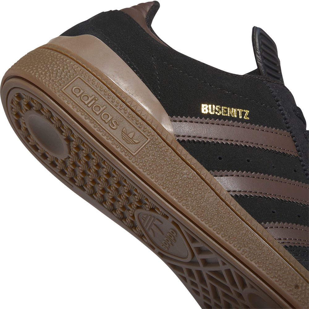 Adidas Busenitz Shoes Core Black/Brown/Gold Metallic