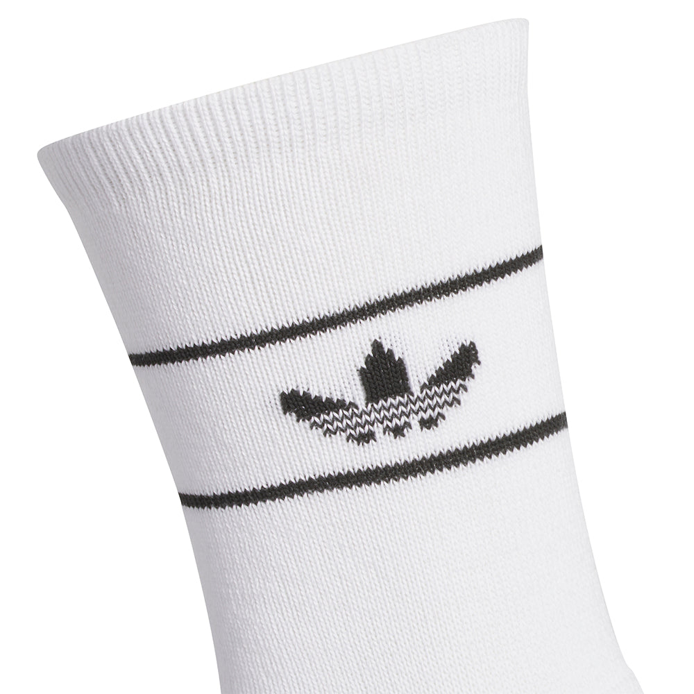 Adidas Skate Socks 2 Pack Black/White