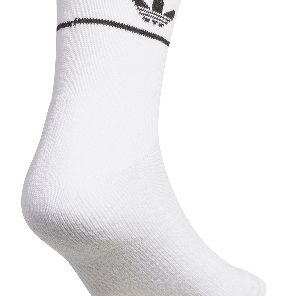 Adidas Skate Socks 2 Pack Black/White