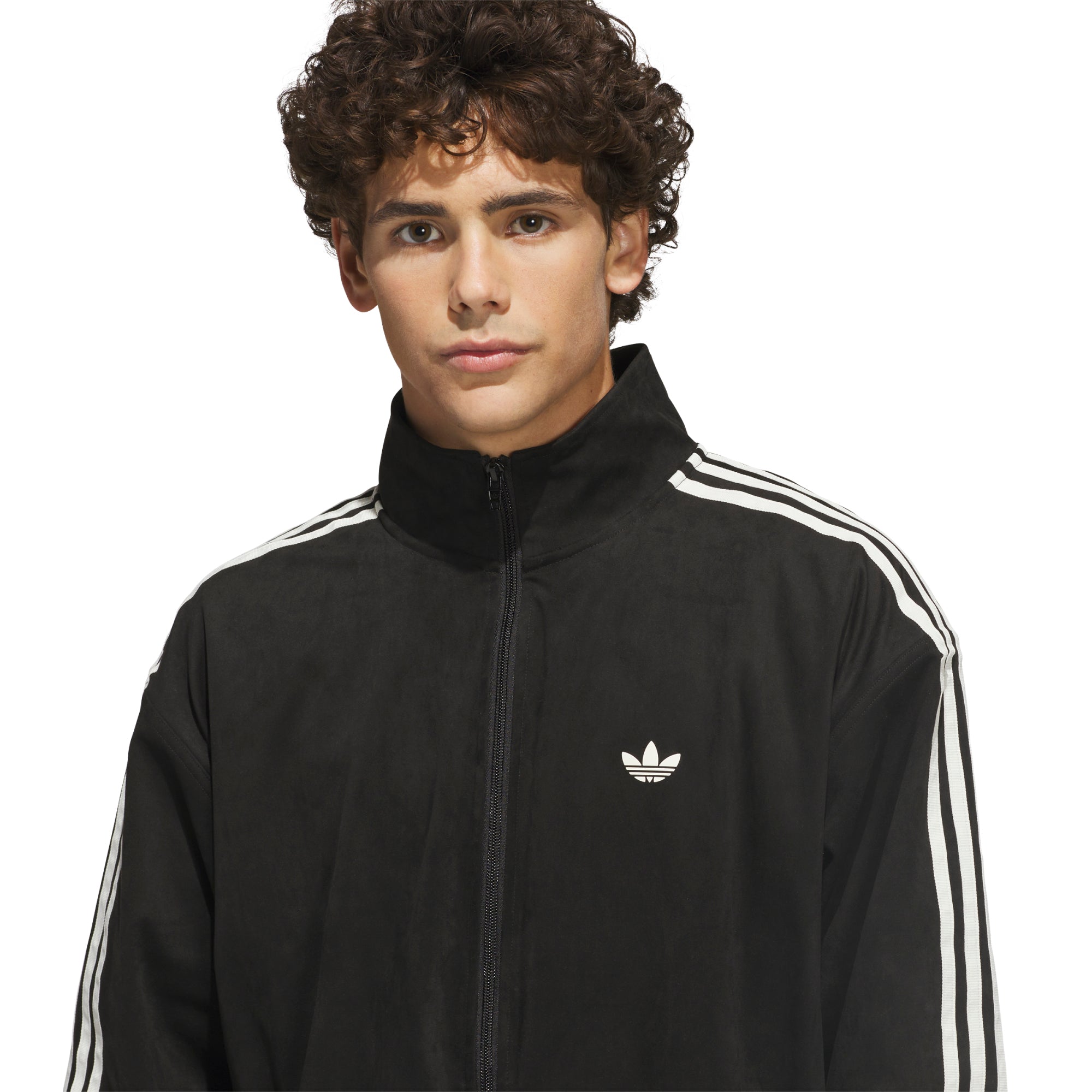 Adidas Vintage Superfire Track Top Black/Cream White