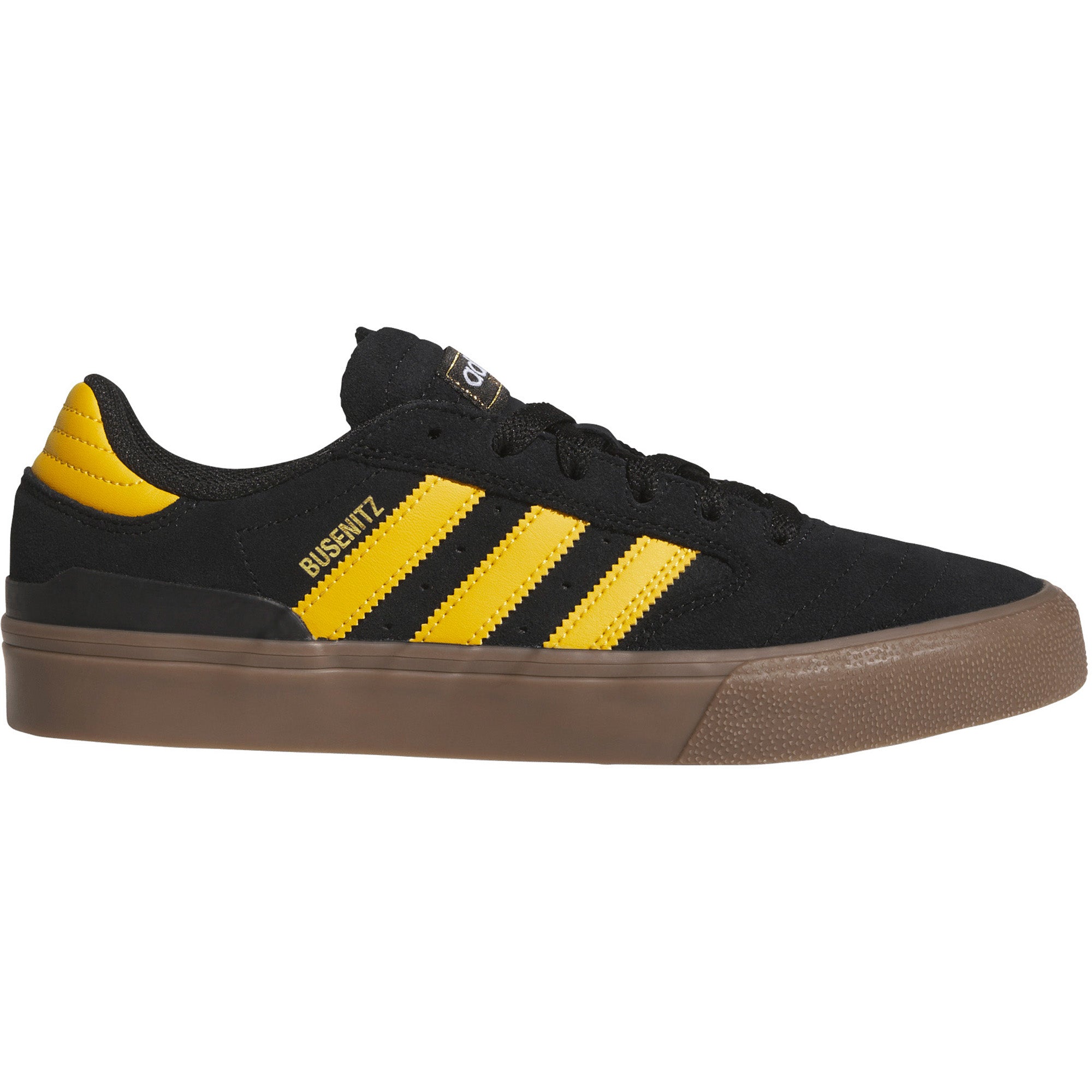 Adidas Busenitz Vulc II Shoes Core Black/Preloved Yellow/Gum 4