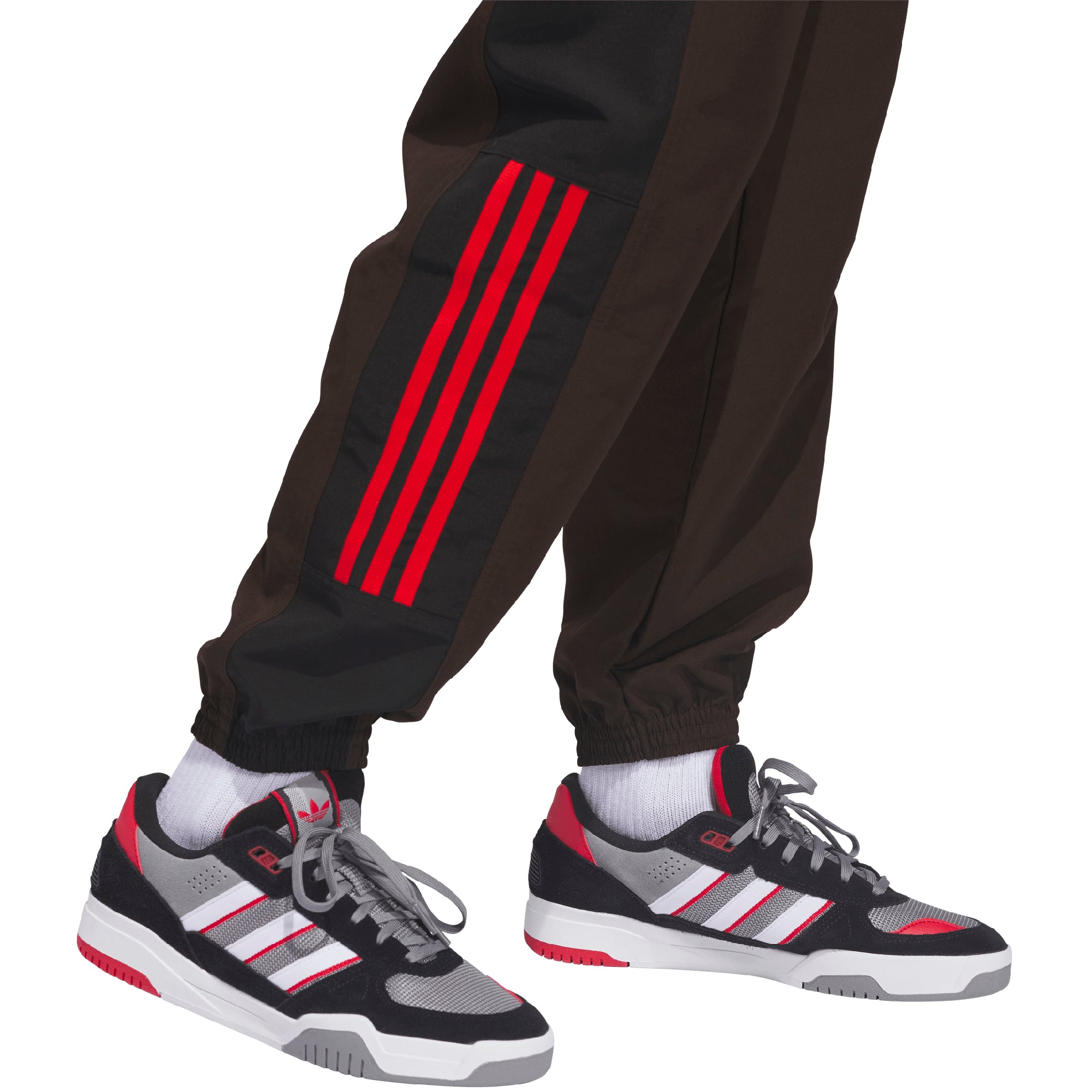 Adidas Gatsele Track Pants Aurora Coffee Met./White/Black
