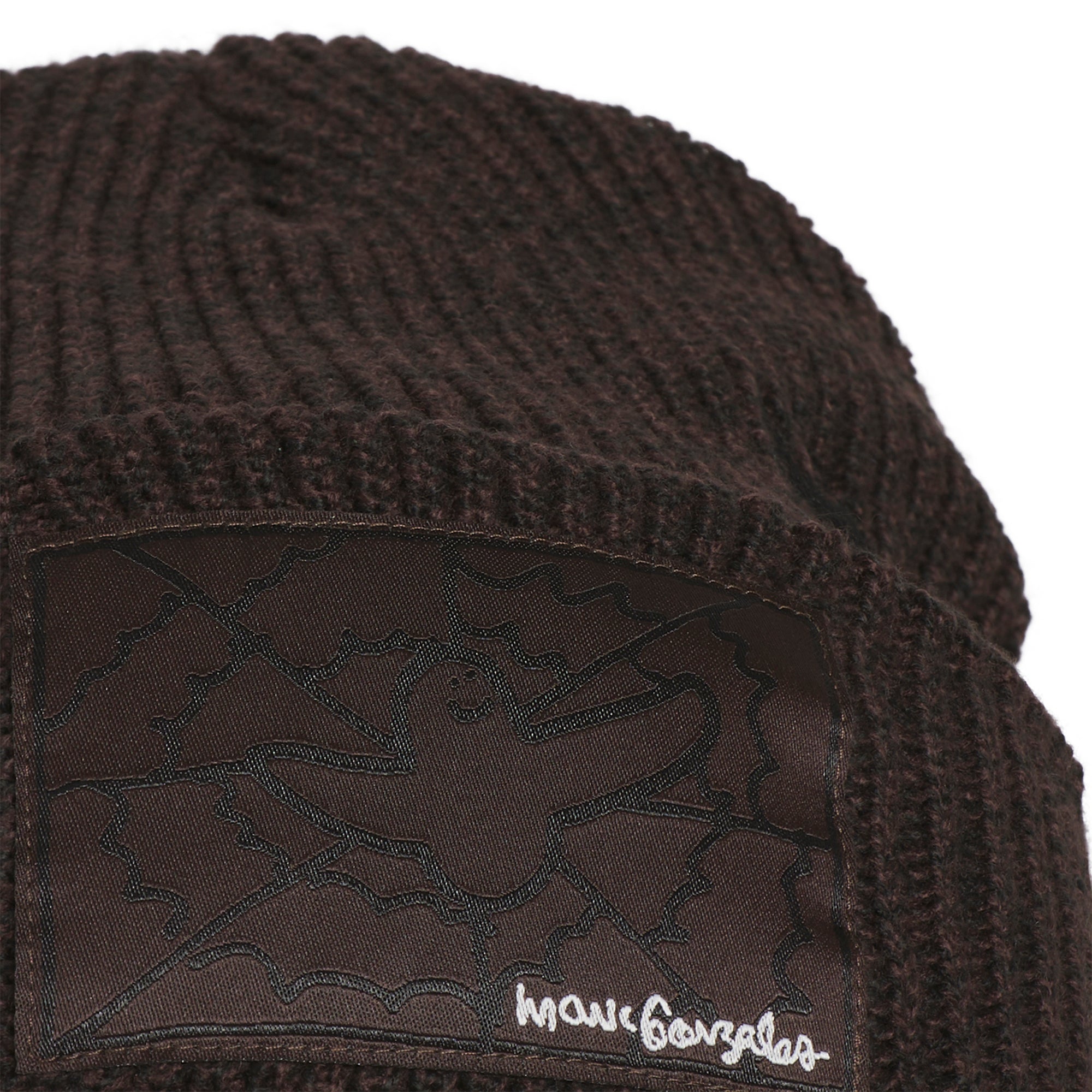 Adidas x Mark Gonzales Work Merino Beanie Aurora Coffee/Black