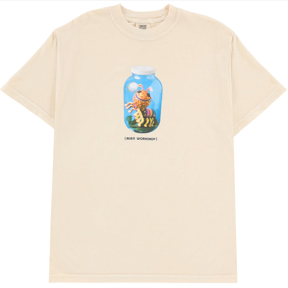 Alien Workshop Hill Mache Bug Jar Premium Tee Worn White