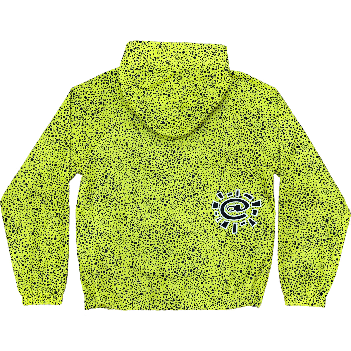 Always Do What You Should Do Dotted Bandemic Jacket Yellow