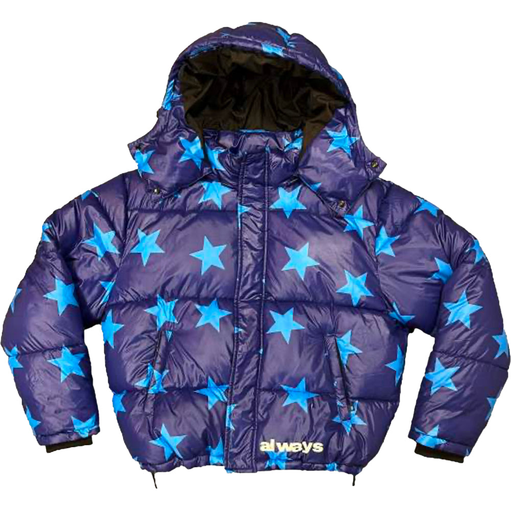 Always Do What You Should Do Superstar Puffa Jacket Navy