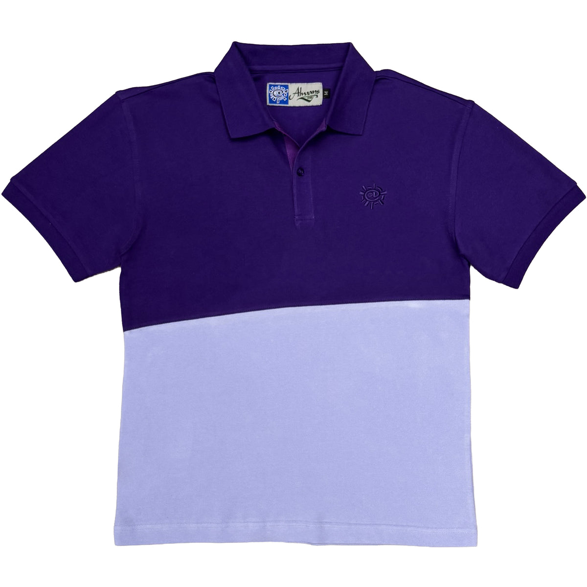 Always Do What You Should Do Two Tone Polo Violet/Lilac