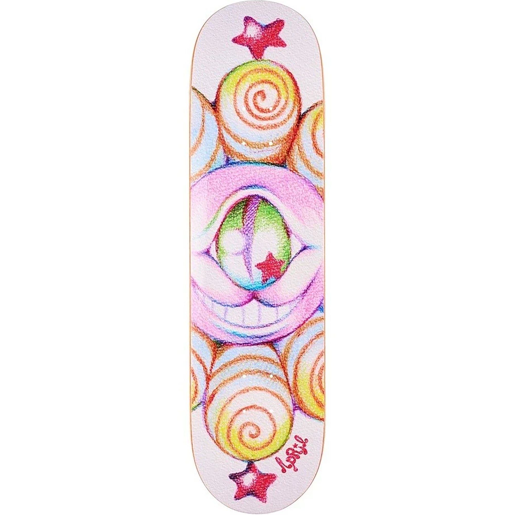 April Shane O'Neill By Ema Gaspar Skateboard Deck 8.125"