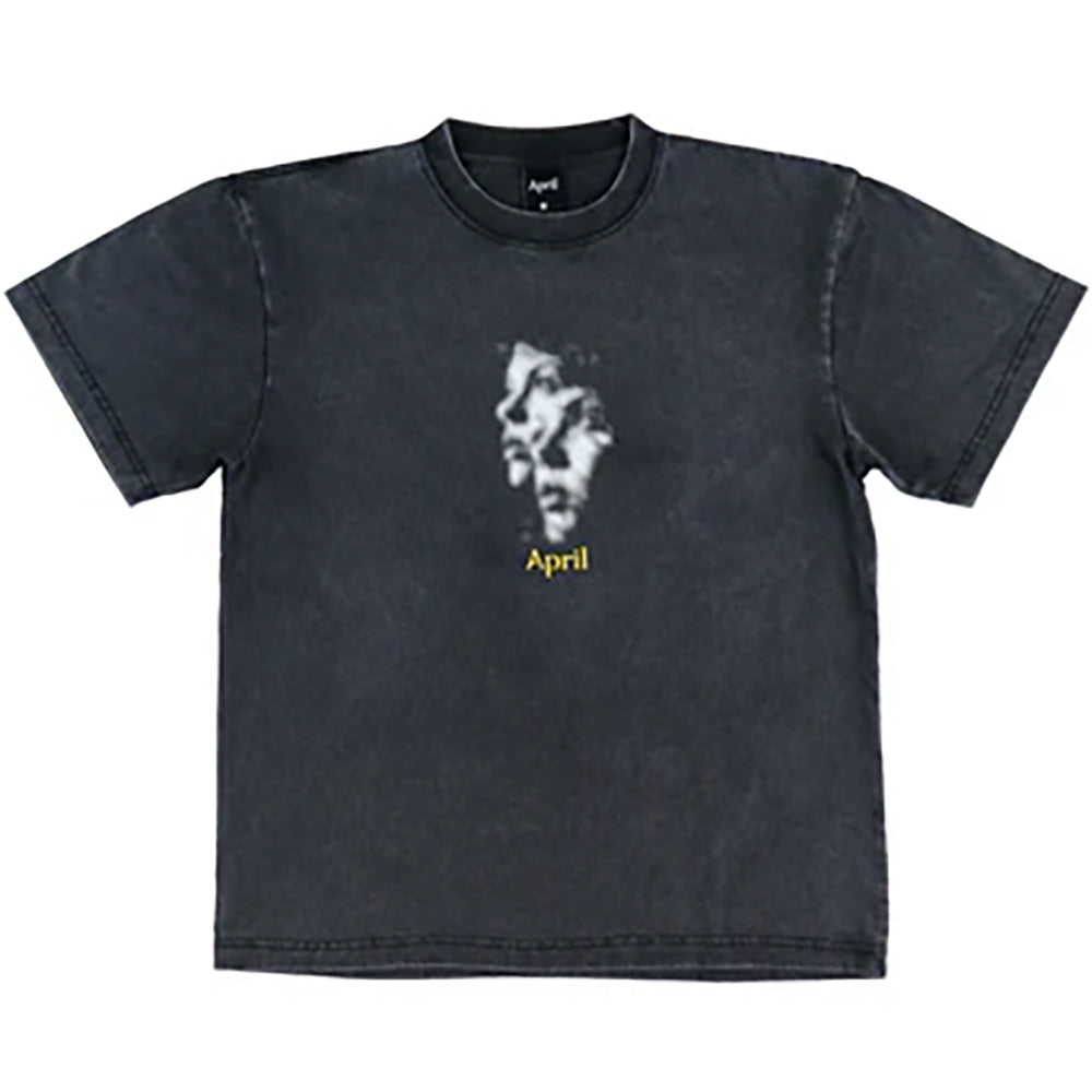 April Two Face Tee Vintage Black