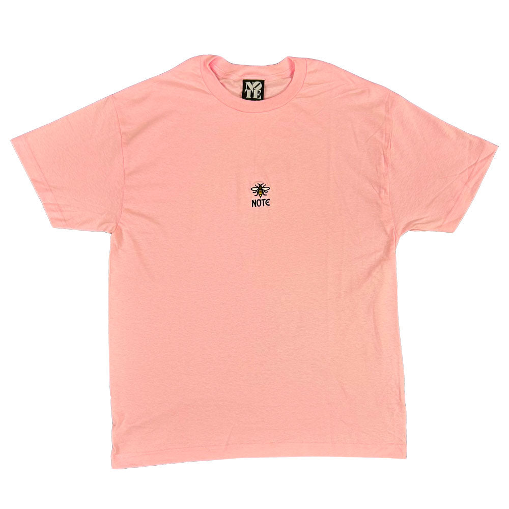 NOTE Emblem T Shirt Pink