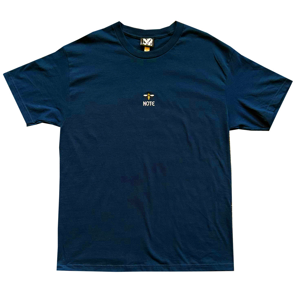 NOTE Emblem T Shirt Navy