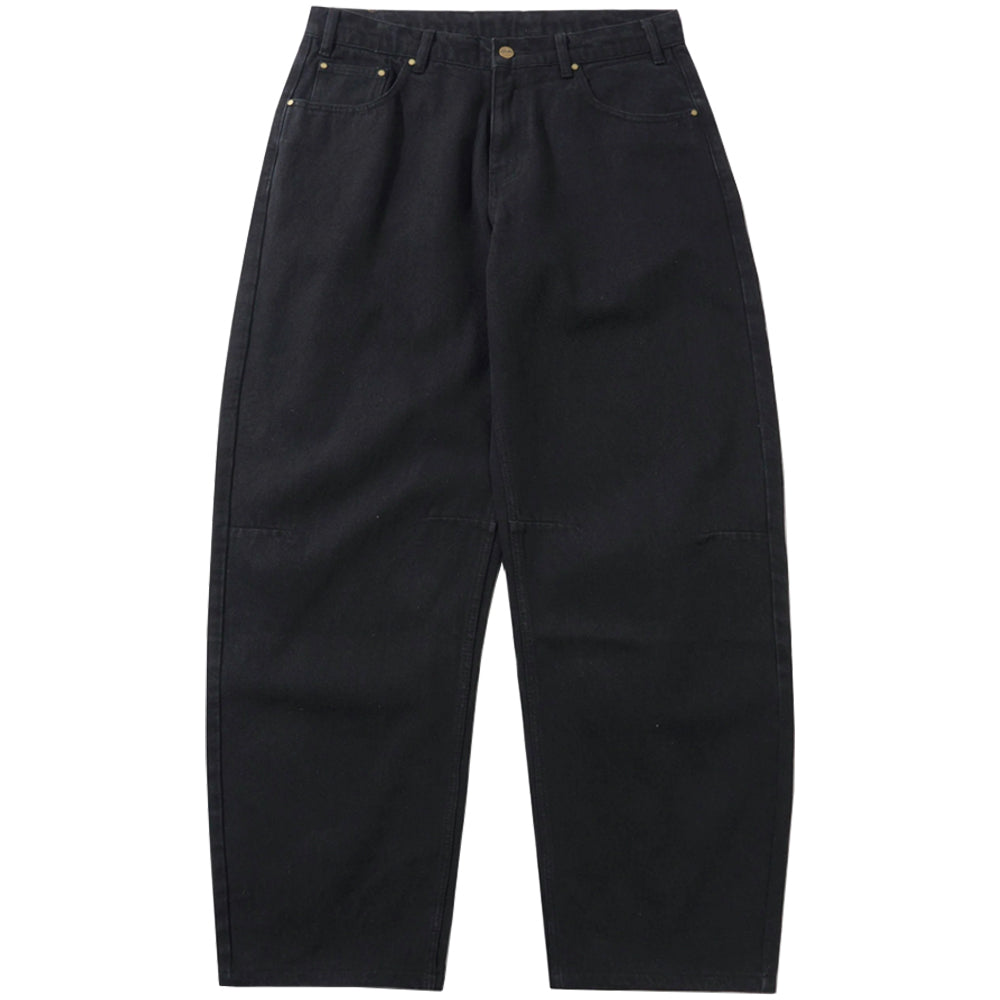 Butter Goods Wide Cut Denim Jeans Dark Washed Black