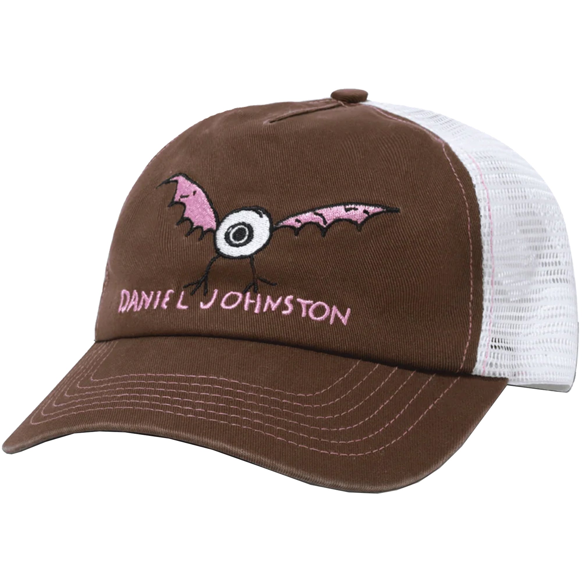 Butter Goods x Daniel Johnston Eye Trucker Cap Brown