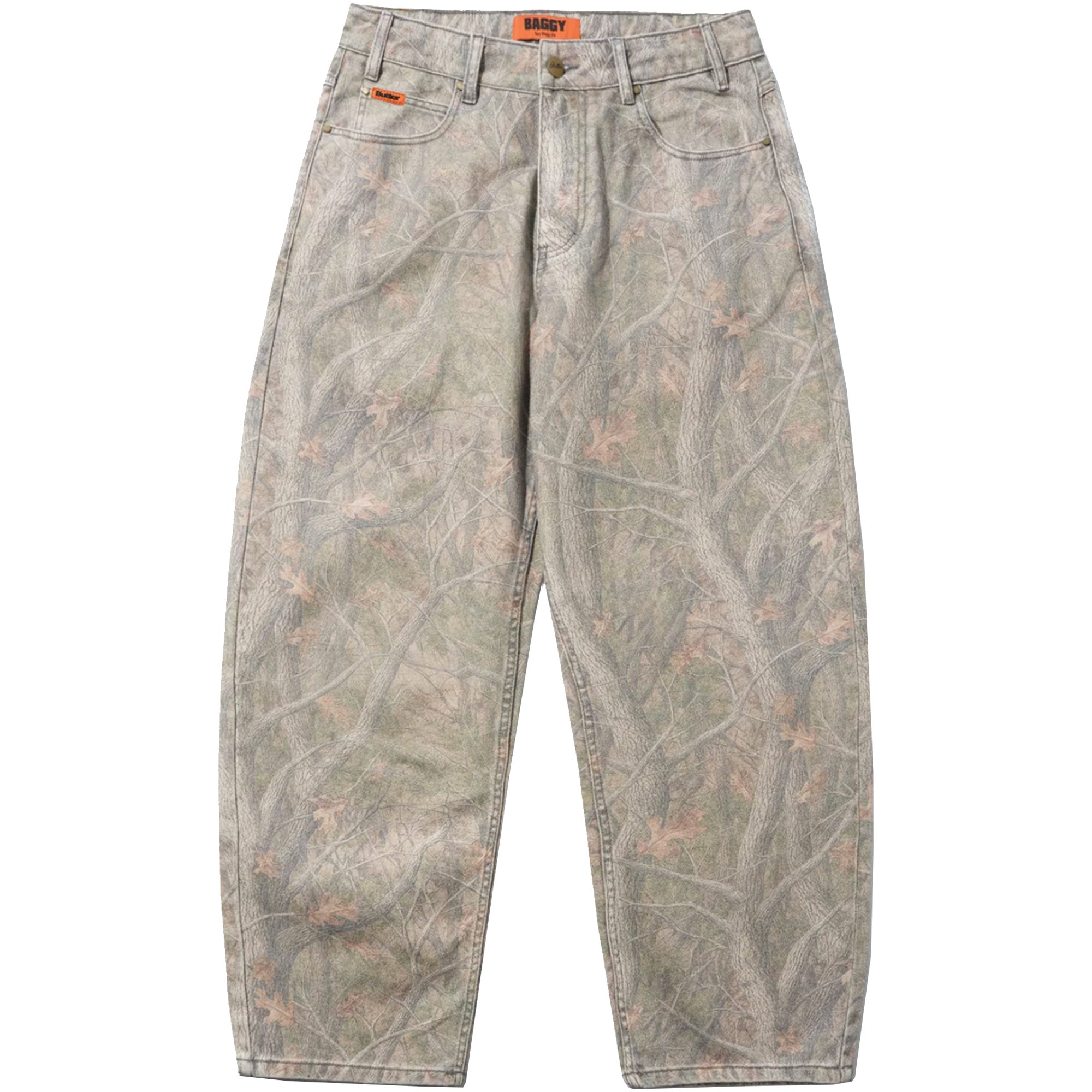 Butter Goods Baggy Denim Jeans Forest Camo