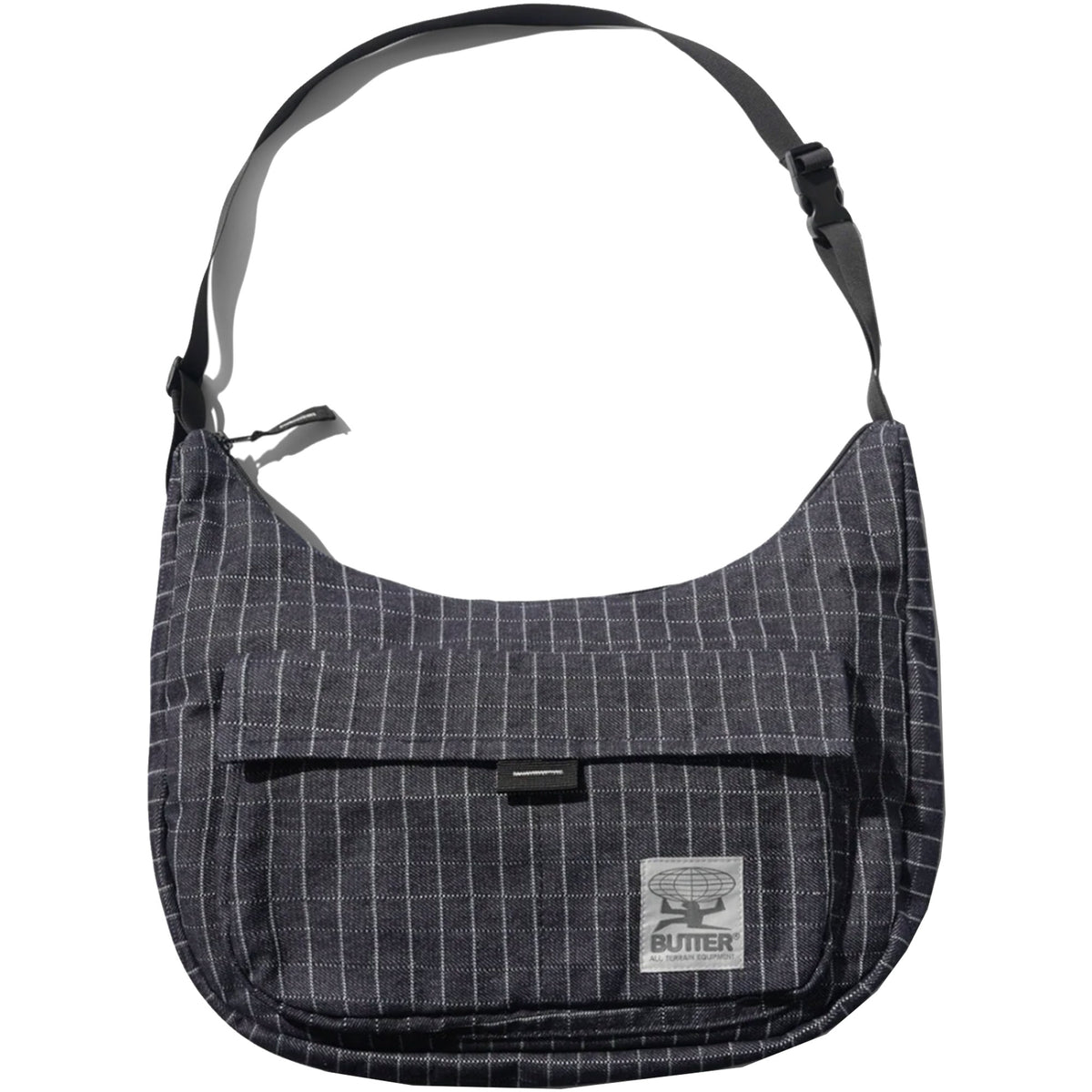 Butter Goods Crossbody Bag Grid Denim