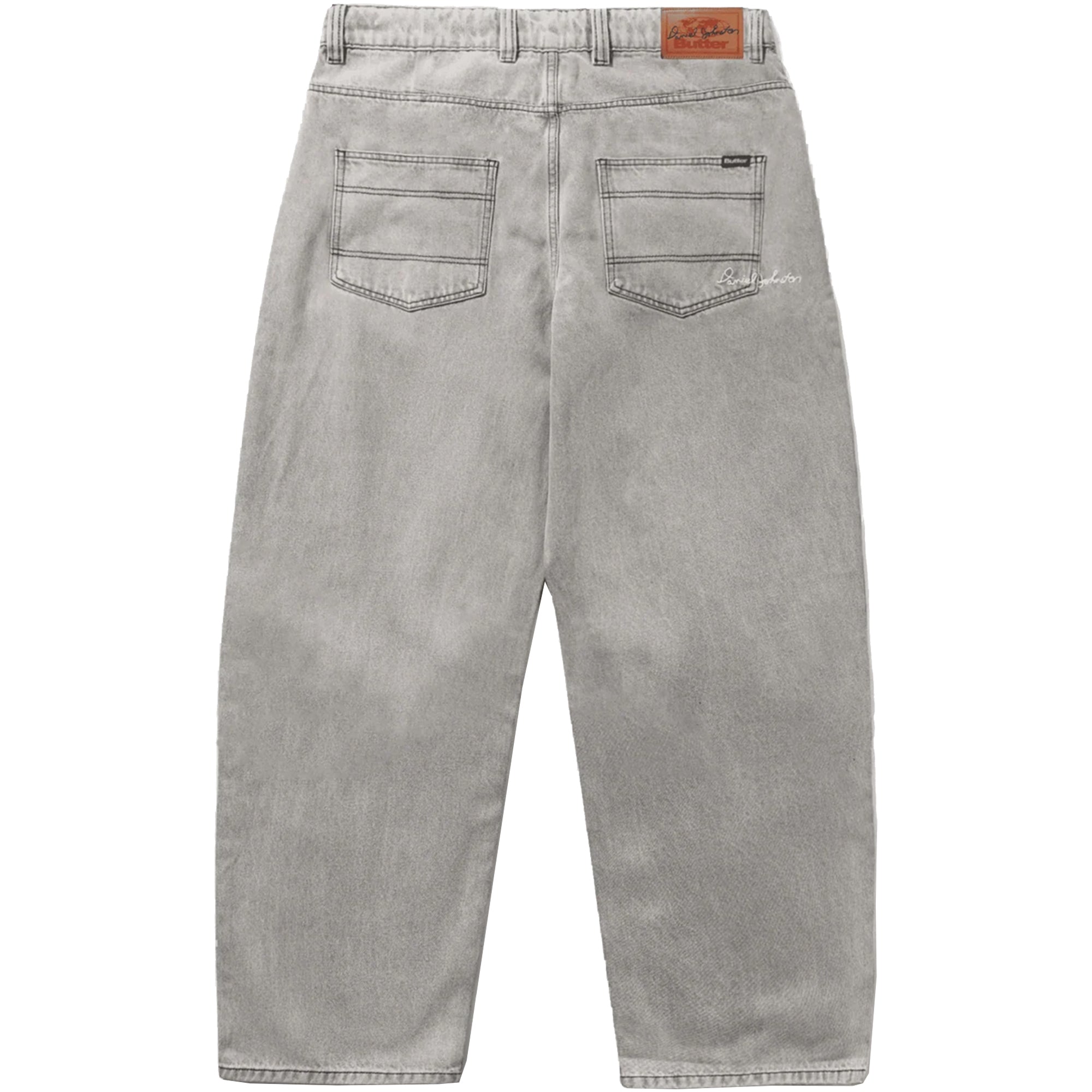 Butter Goods x Daniel Johnston Boxing Denim Jeans Washed Grey