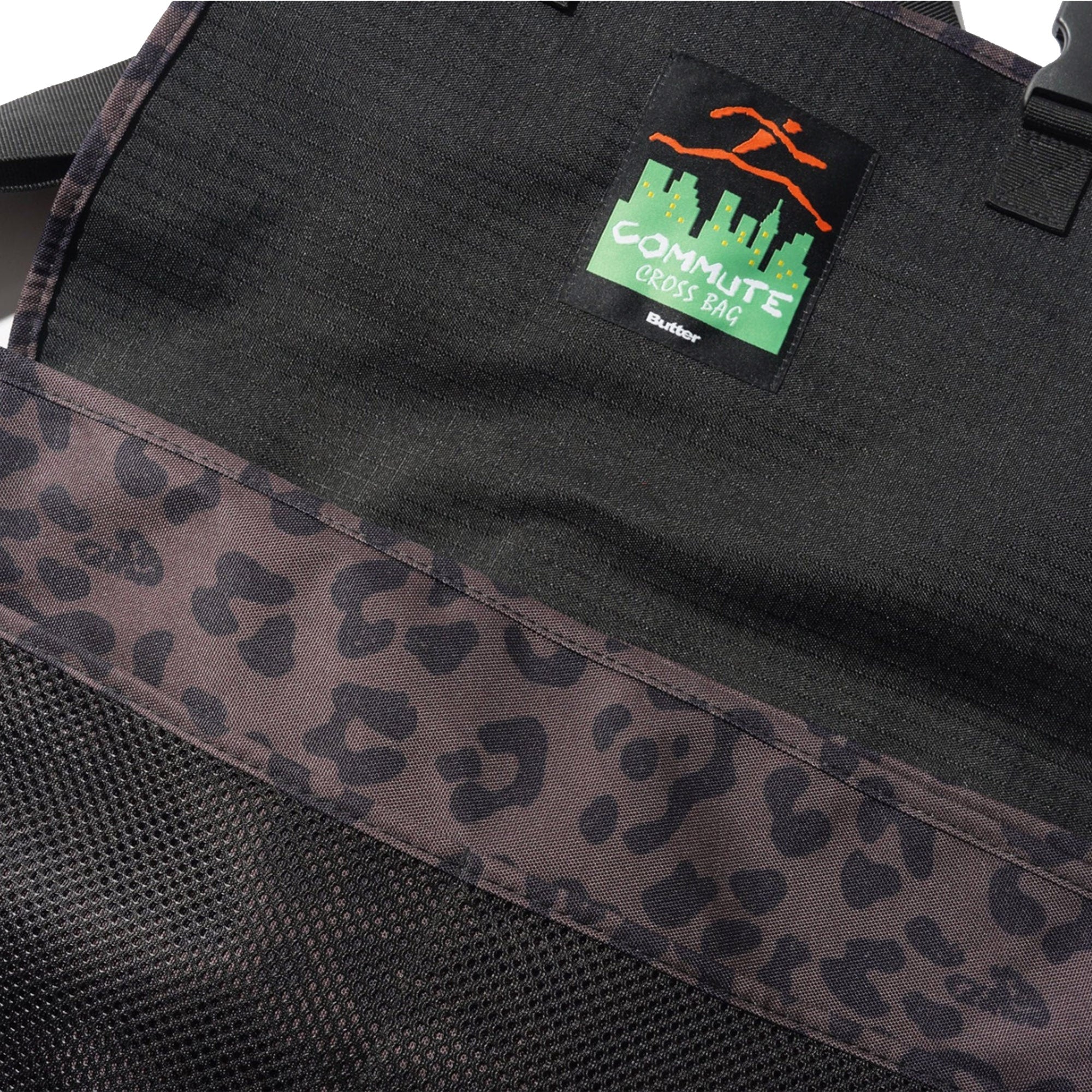 Butter Goods Commute Side Bag Leopard