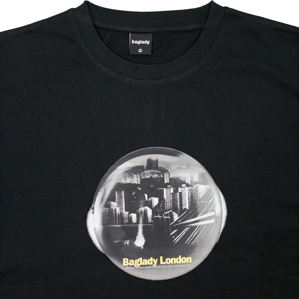 Baglady Survive London T Shirt Black