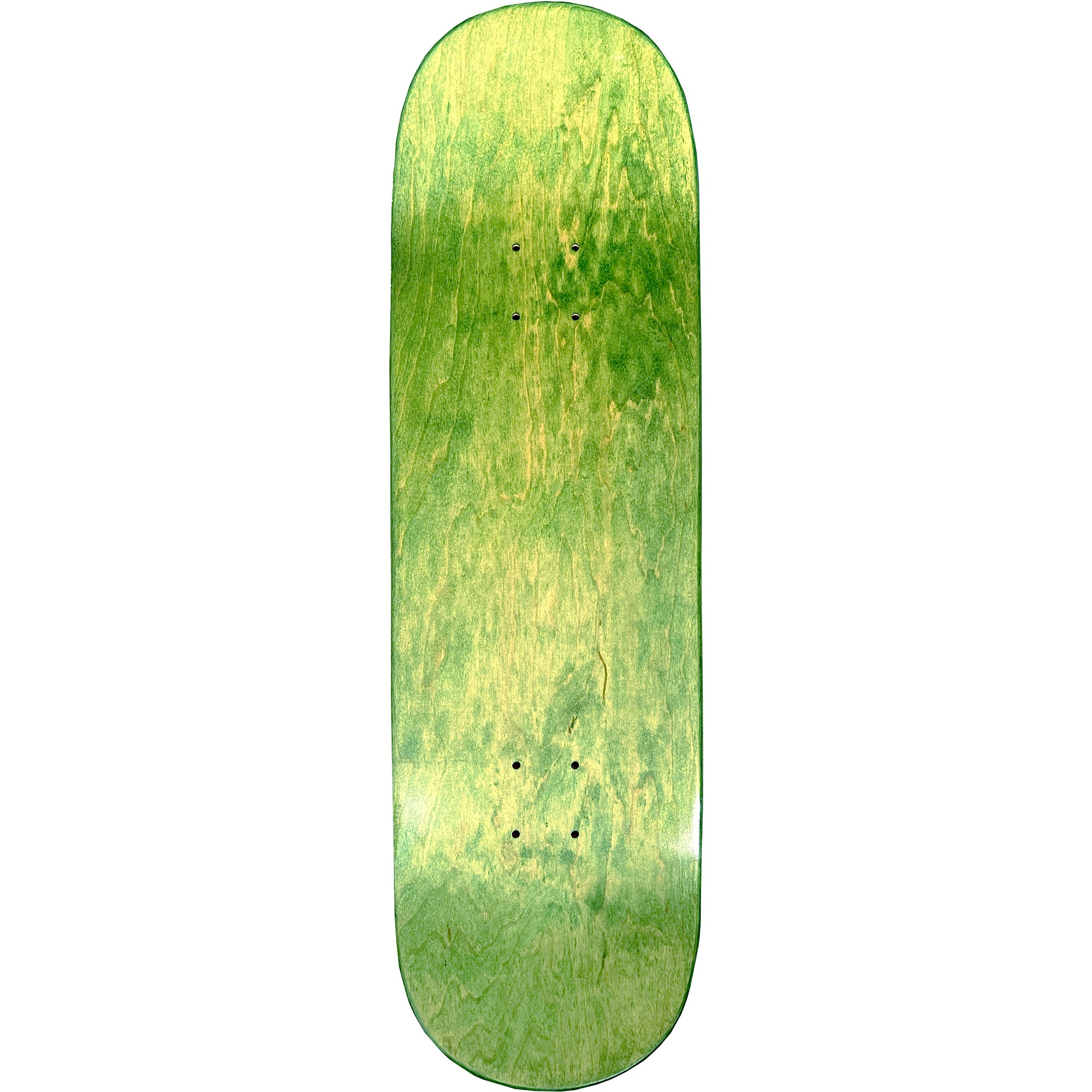 Baglady Throw Up Green Stain Deck 8.375"