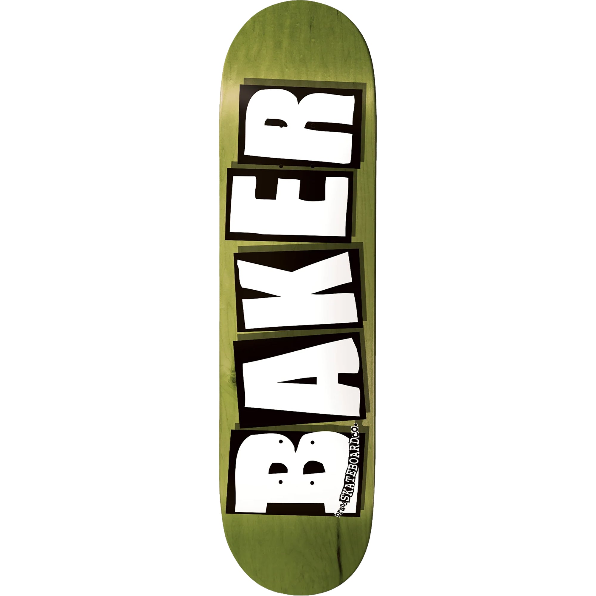 Baker Brand Logo Veneers B2 Skateboard Deck 8.25"