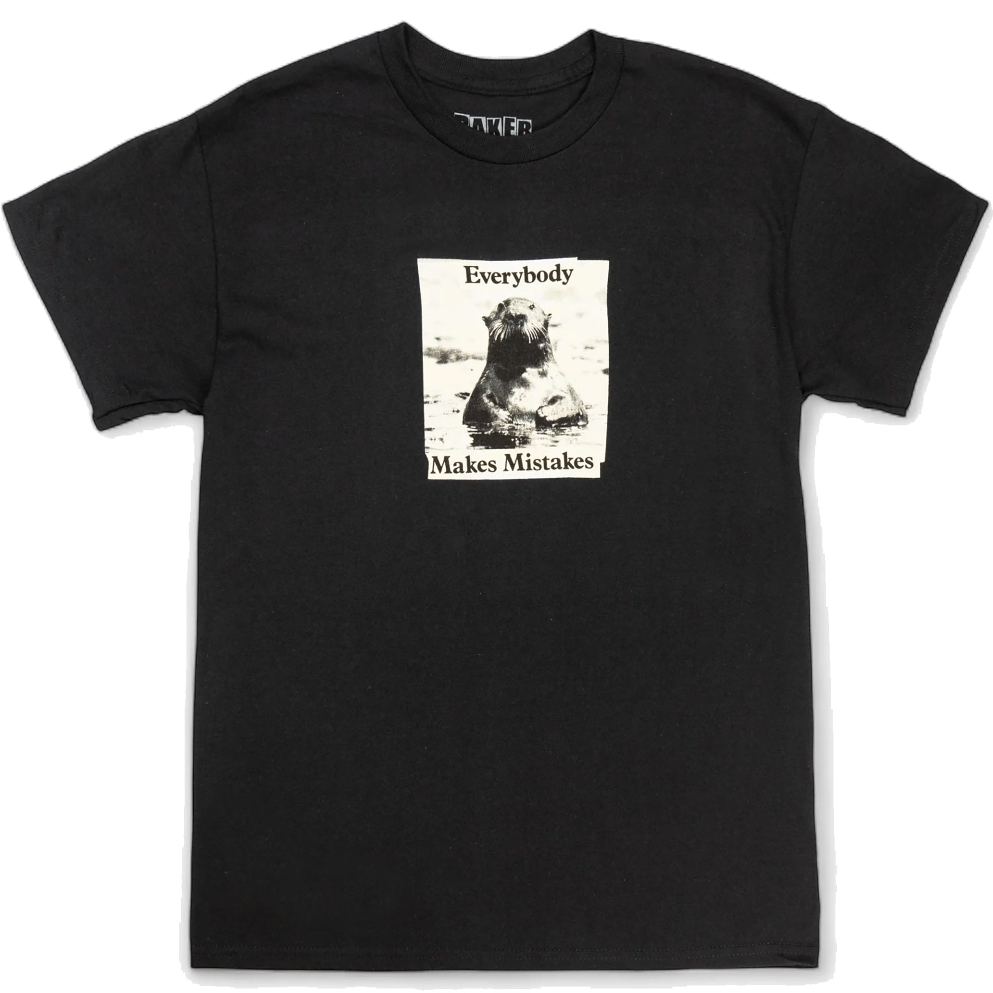 Baker Everybody Makes Mistakes Tee Black