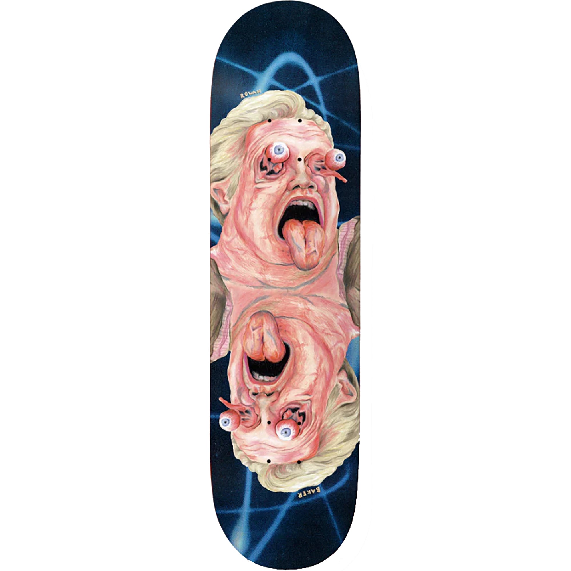 Baker Rowan Zorilla Block Busters Twin Skateboard Deck 8.38"