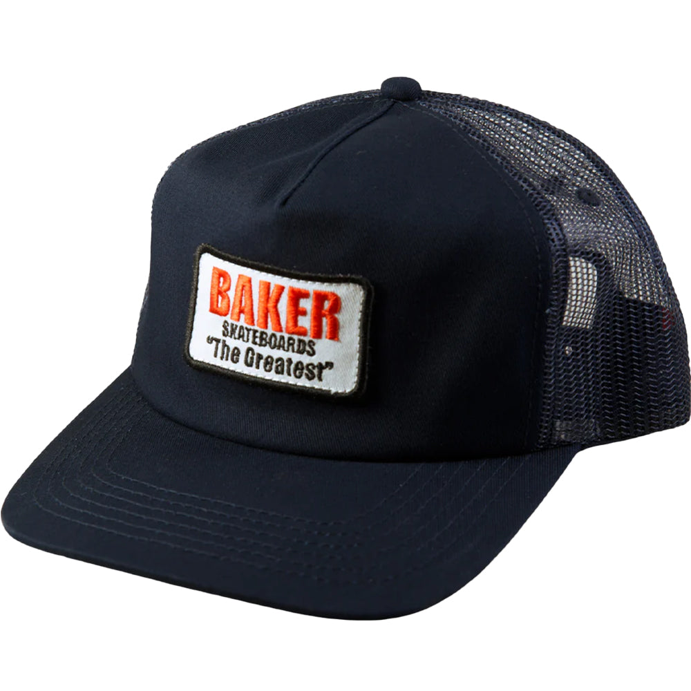 Baker The Greatest Trucker Hat Navy