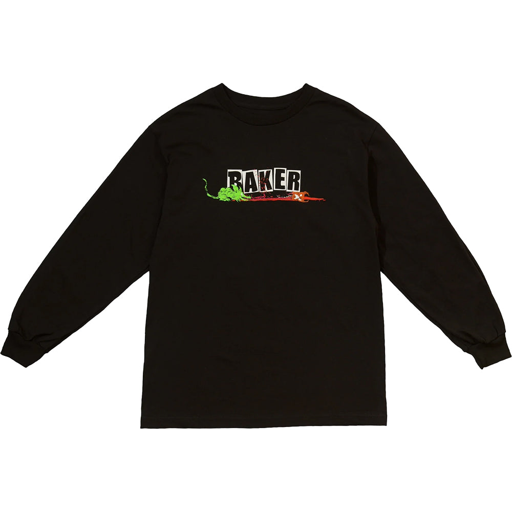 Baker Toxic Rats Long Sleeve Tee Black