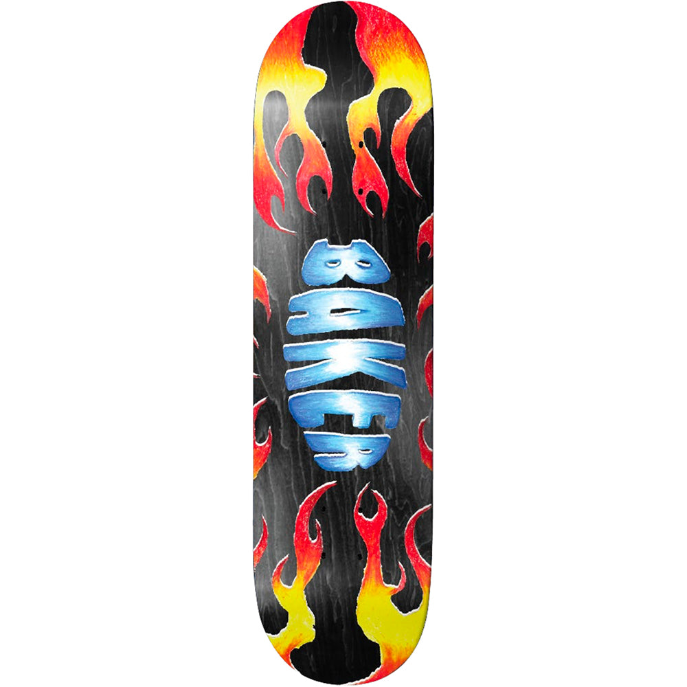 Baker Zach Allen Flames Skateboard Deck 8.5"