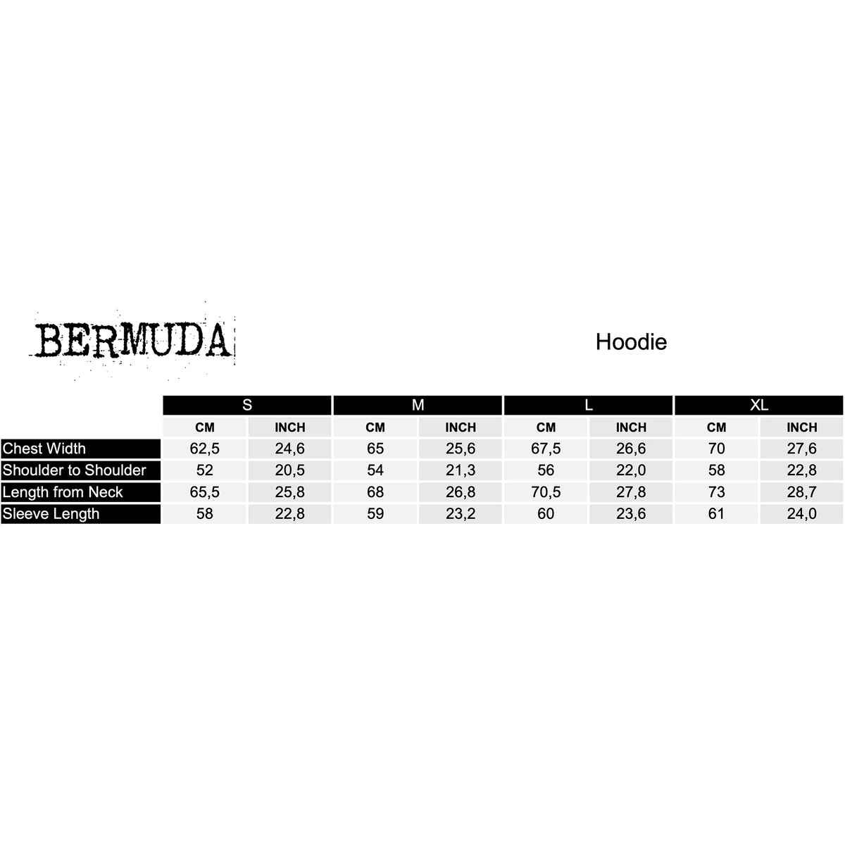 Bermuda MCCCLXXXIII Pedro Hoodie Grey