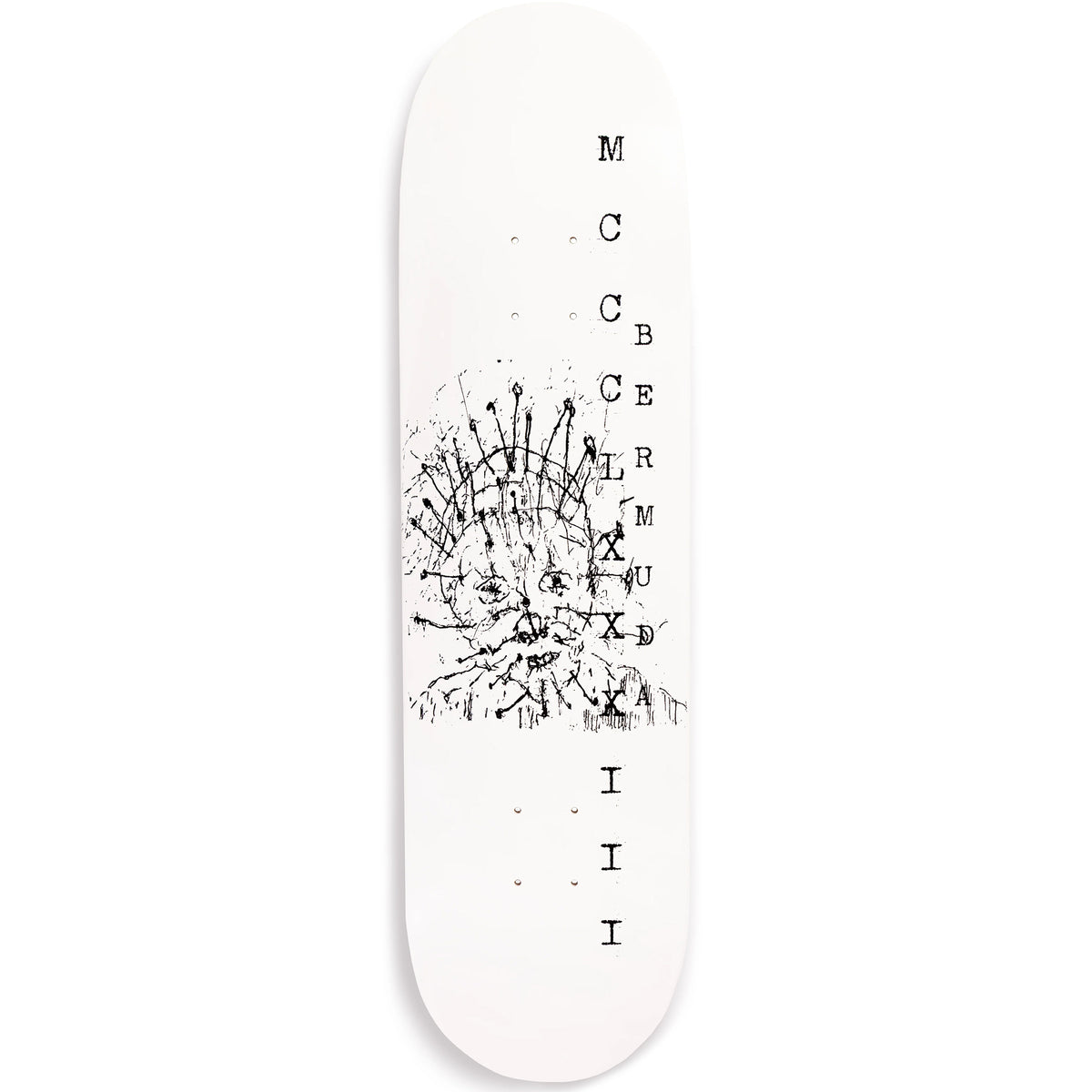 Bermuda MCCCLXXXIII Rafapinhead Skateboard Deck 8.25"
