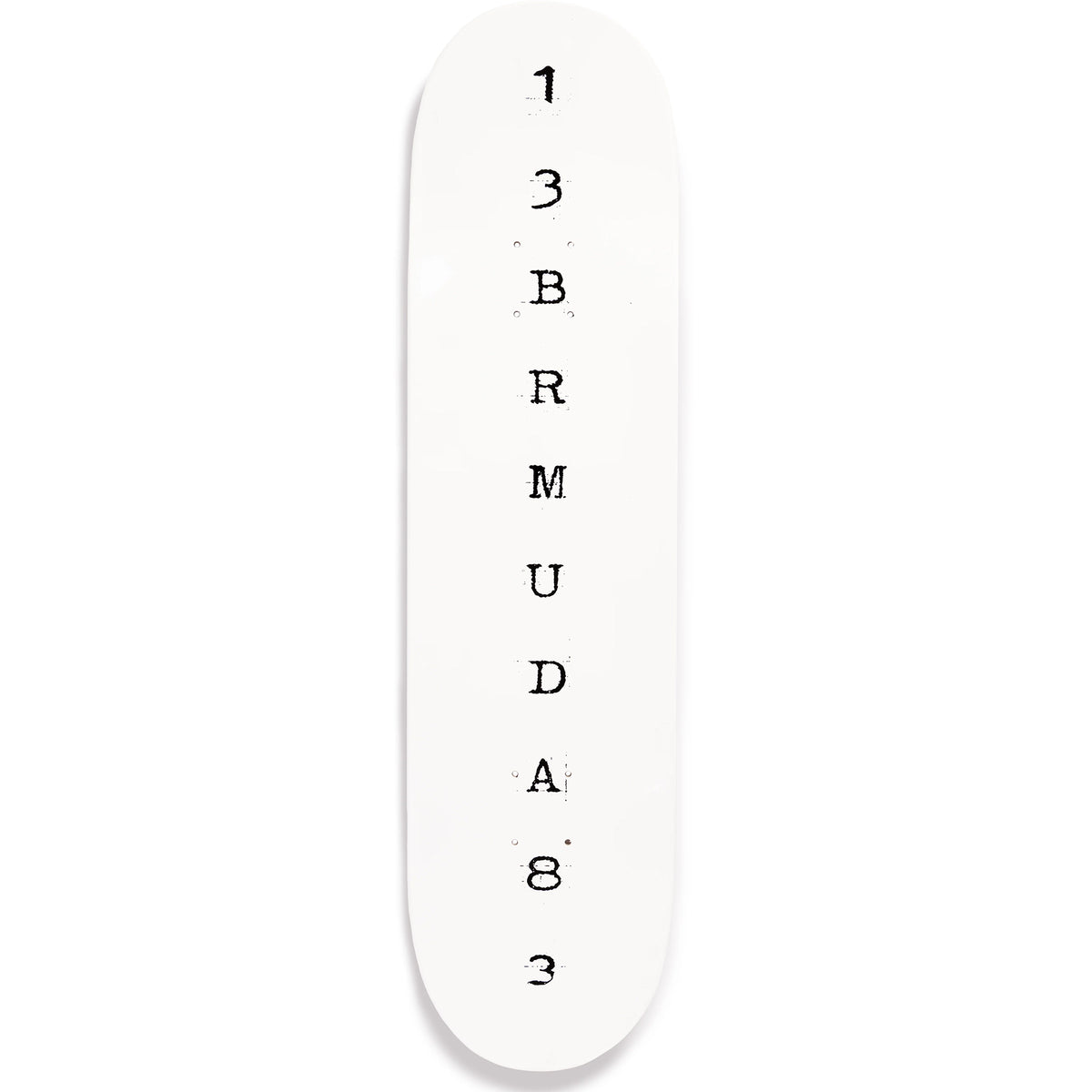 Bermuda MCCCLXXXIII Rafapinhead Skateboard Deck 8.25"