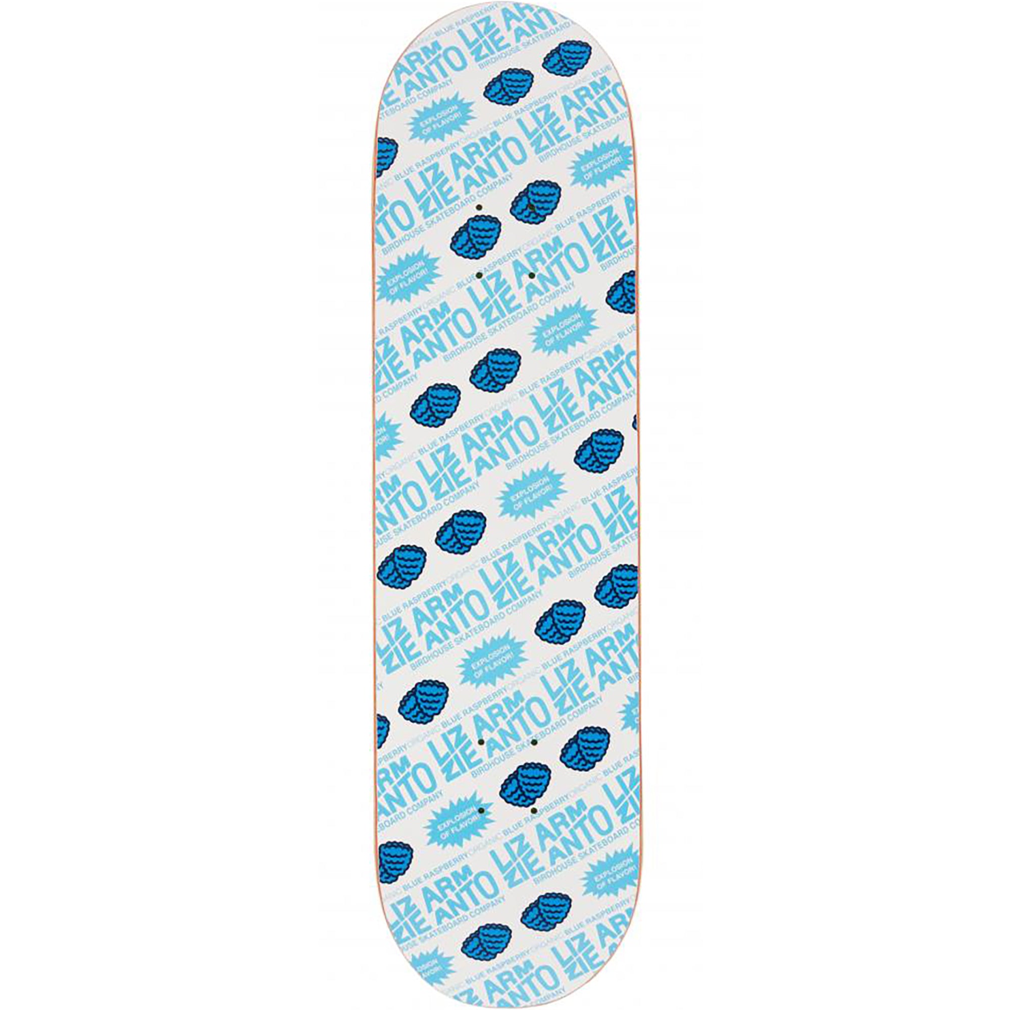 Birdhouse Lizzie Armanto Blue Razz Skateboard Deck 8.25"