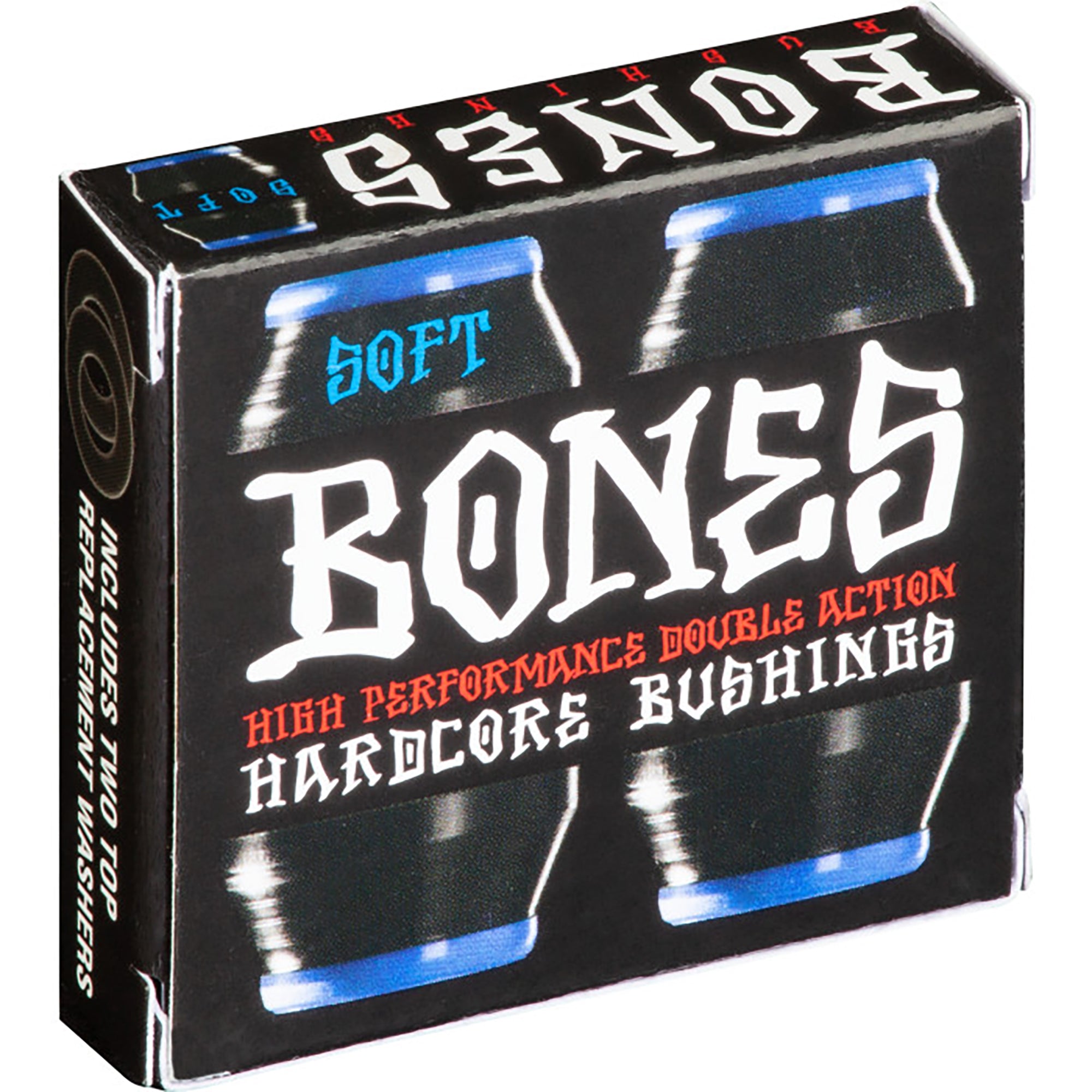 Bones Hardcore Skateboard Bushings Black Soft