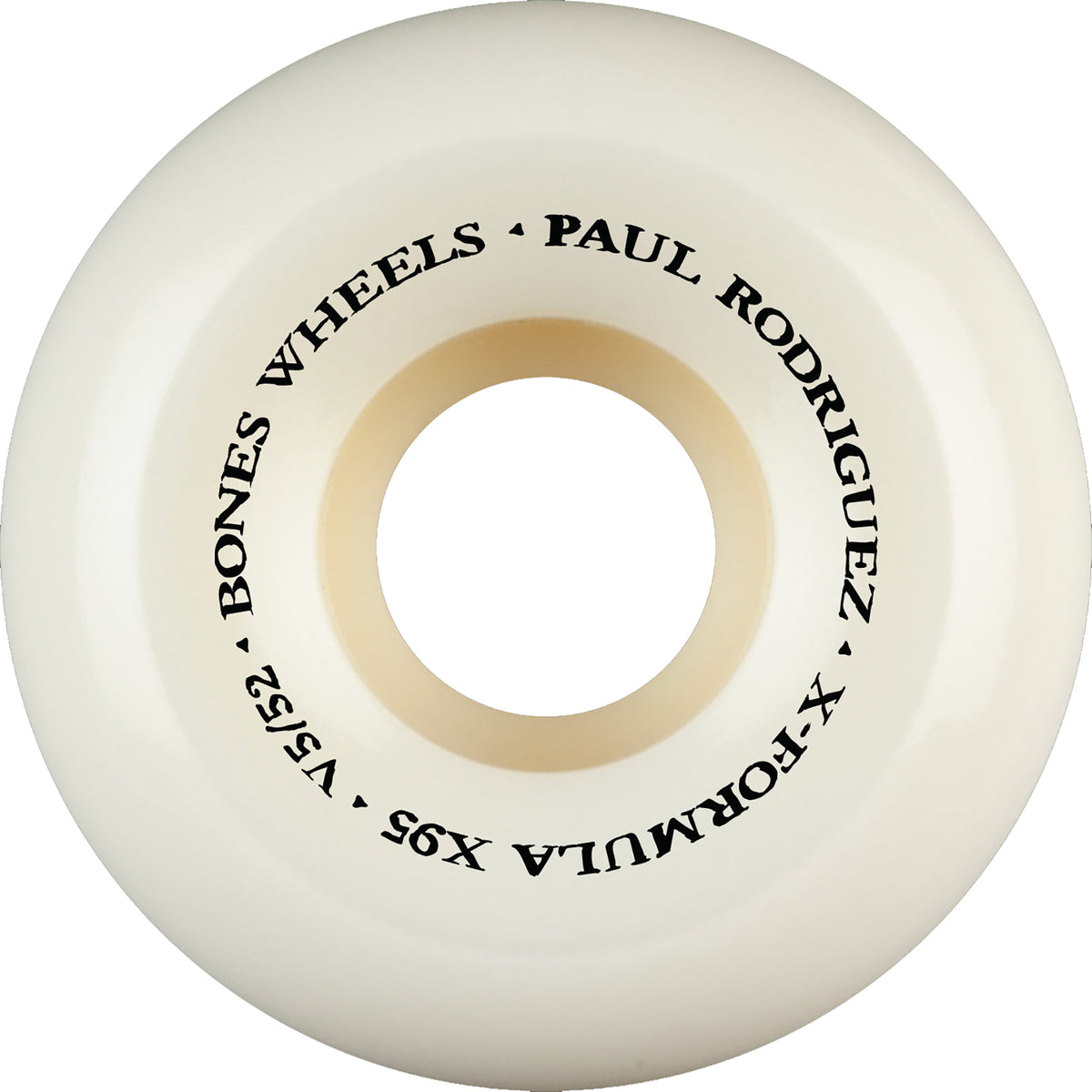 Bones Paul Rodriguez P-Rod SW Heel X-Formula V5 Sidecut X95 Skateboard Wheels 52mm