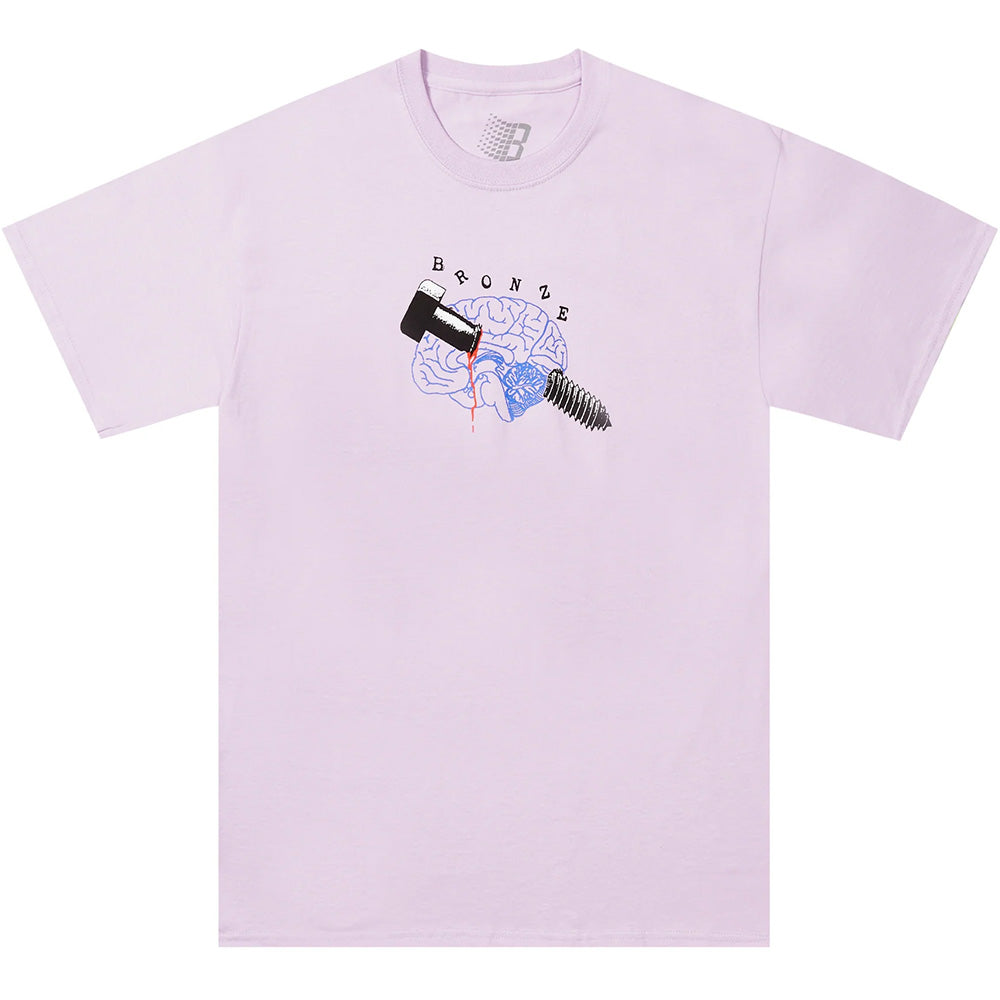 Bronze 56K Bolt Brain Tee Lavender