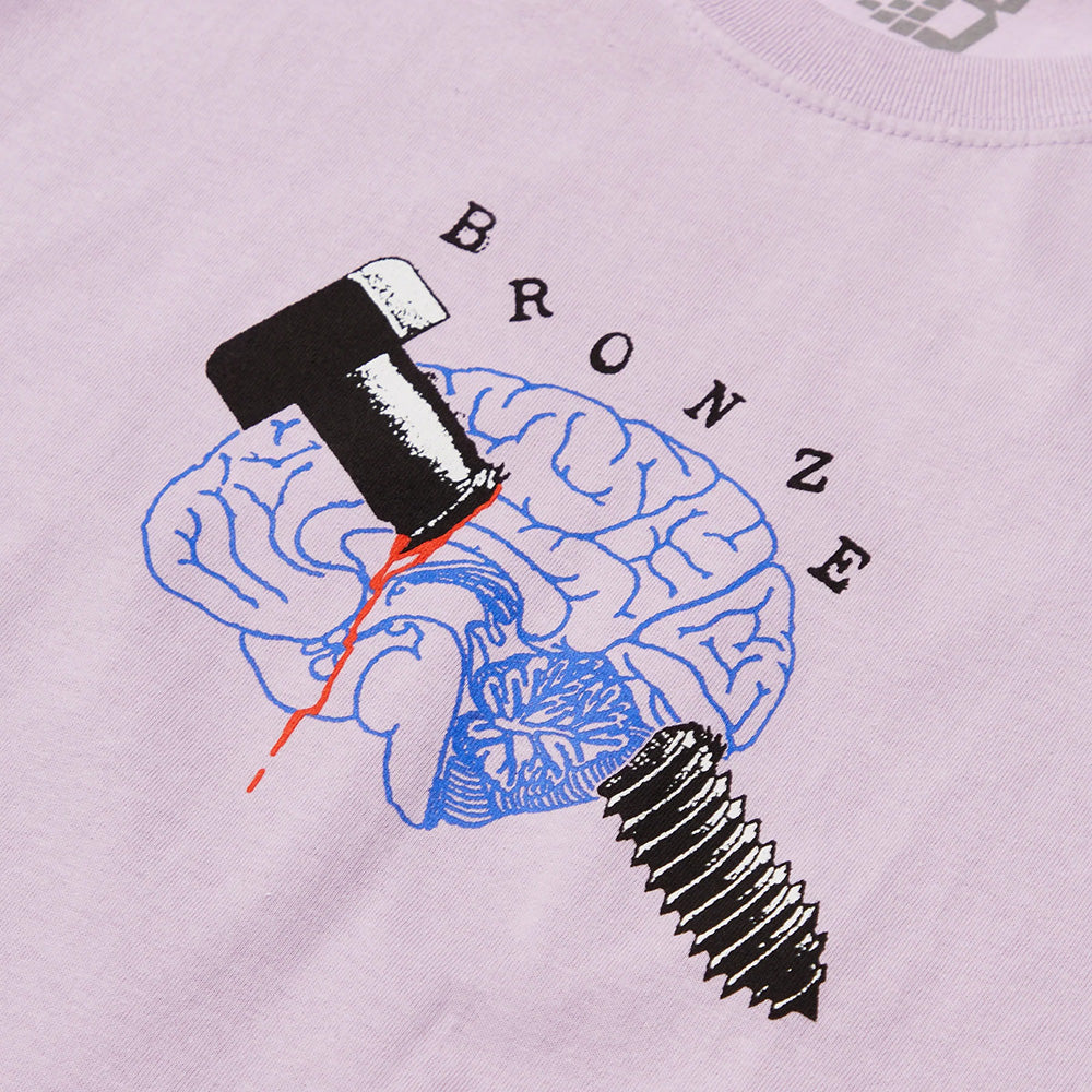 Bronze 56K Bolt Brain Tee Lavender