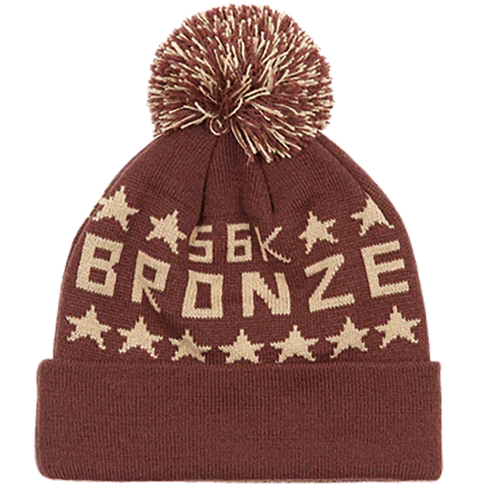 Bronze 56K Star Beanie Brown