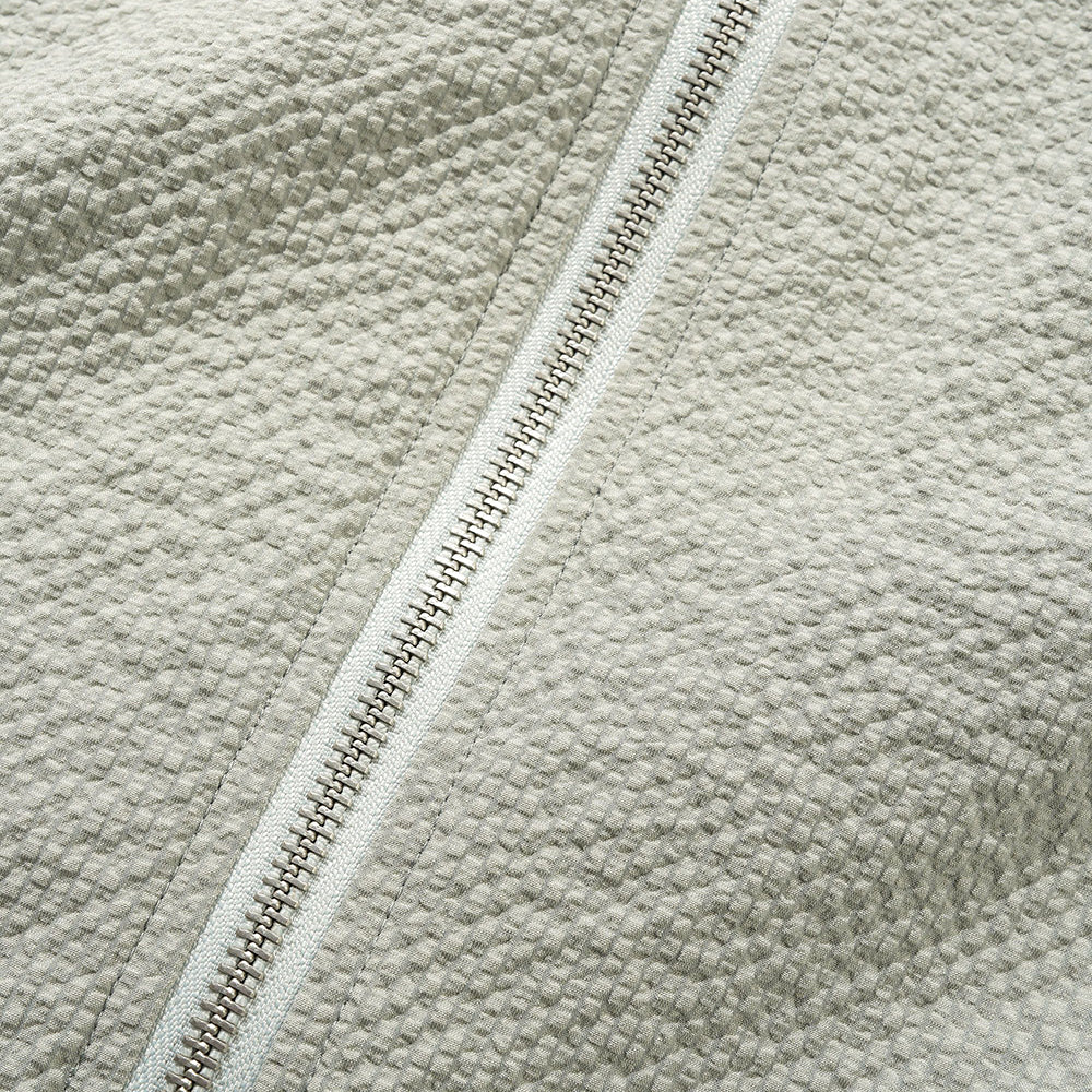 Butter Goods Carve Zip Shirt Seafoam